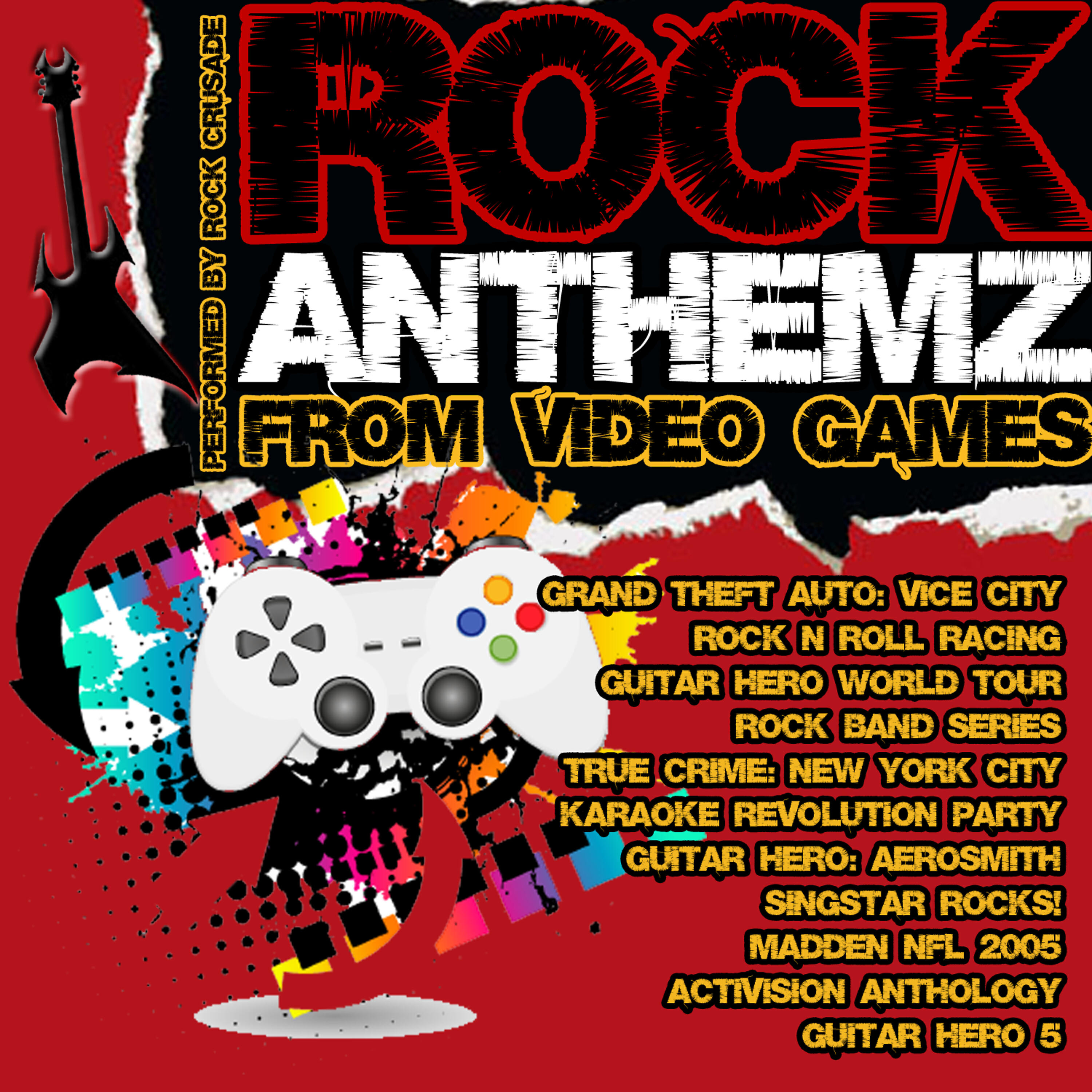Релиз Rock Anthemz from Video Games