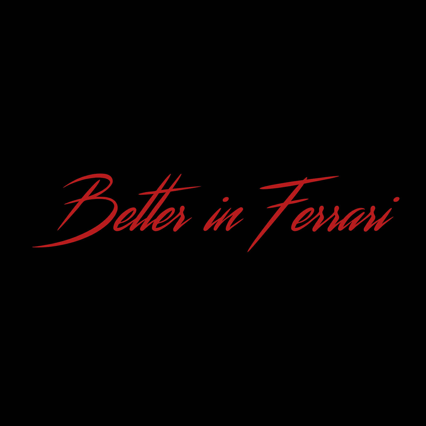 Релиз Better in Ferrari (Jaguar Edition)
