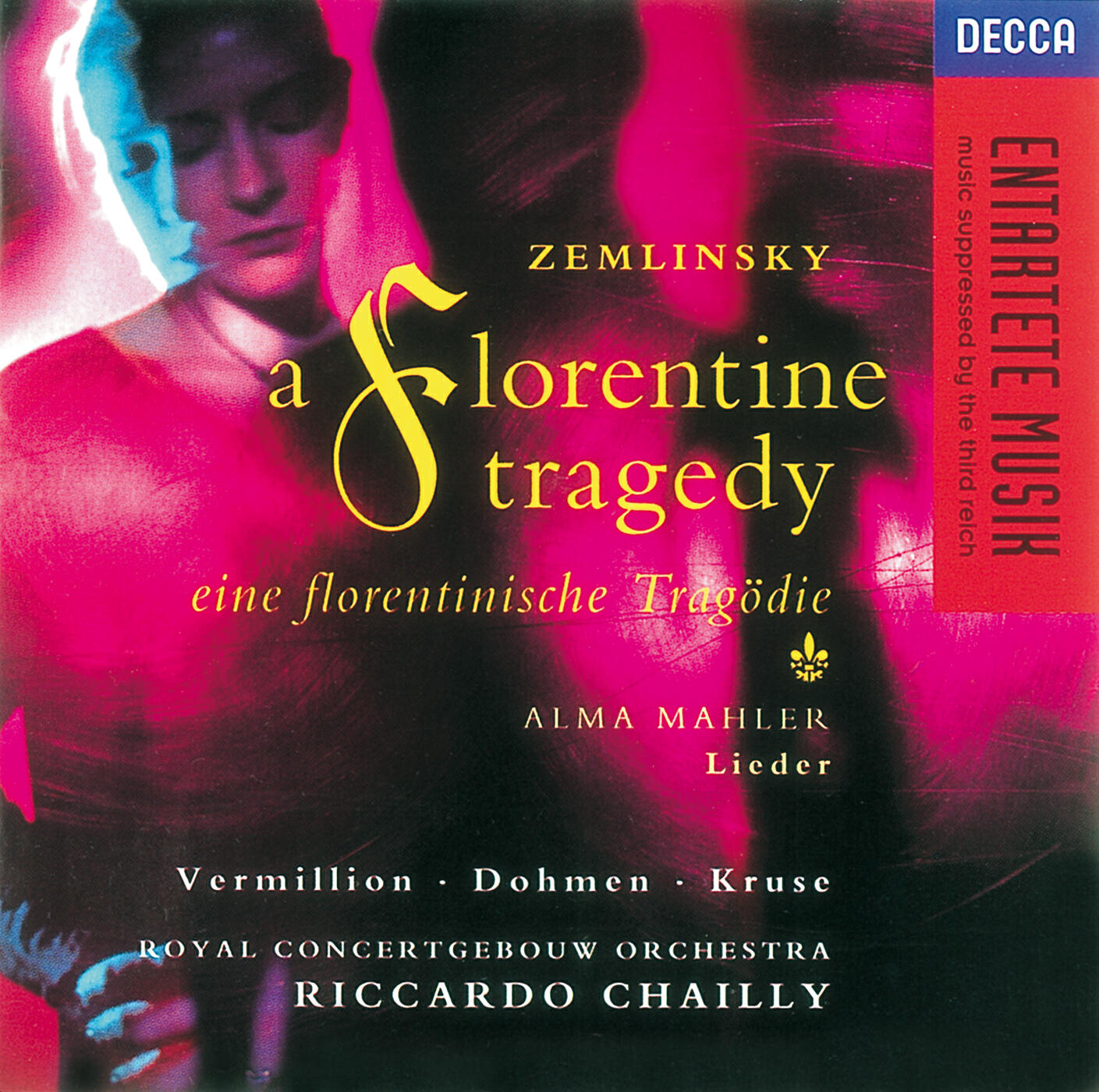 Релиз Zemlinsky: A Florentine Tragedy/Mahler, A. Lieder