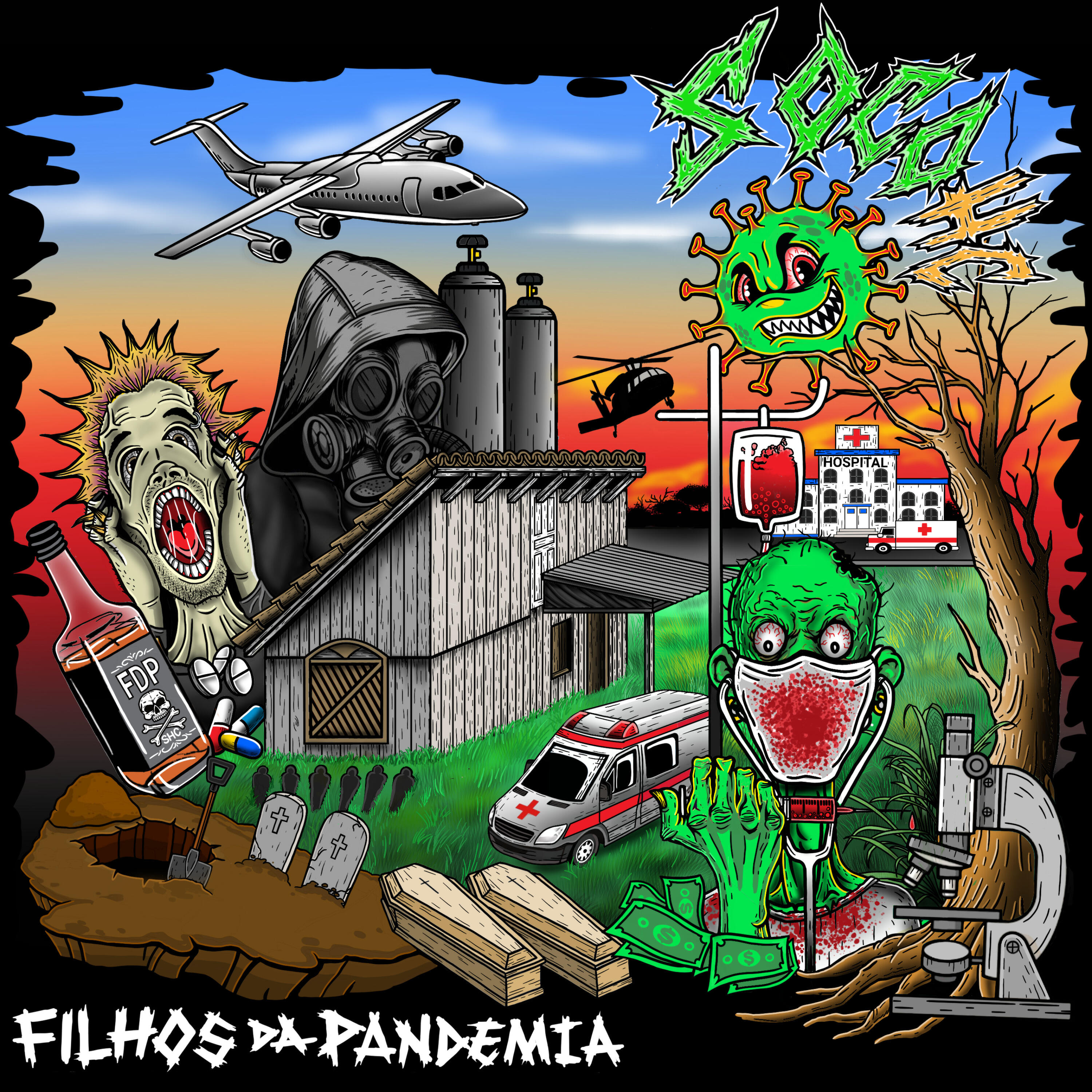 Релиз Filhos da Pandemia