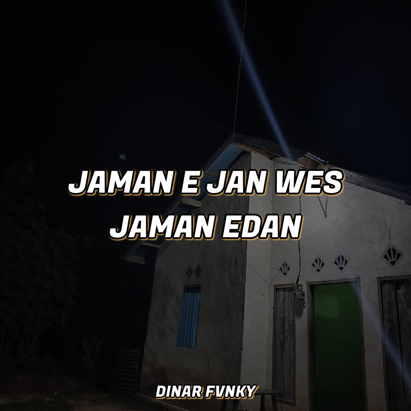 Релиз JAMANE JAN WES JAMAN EDAN