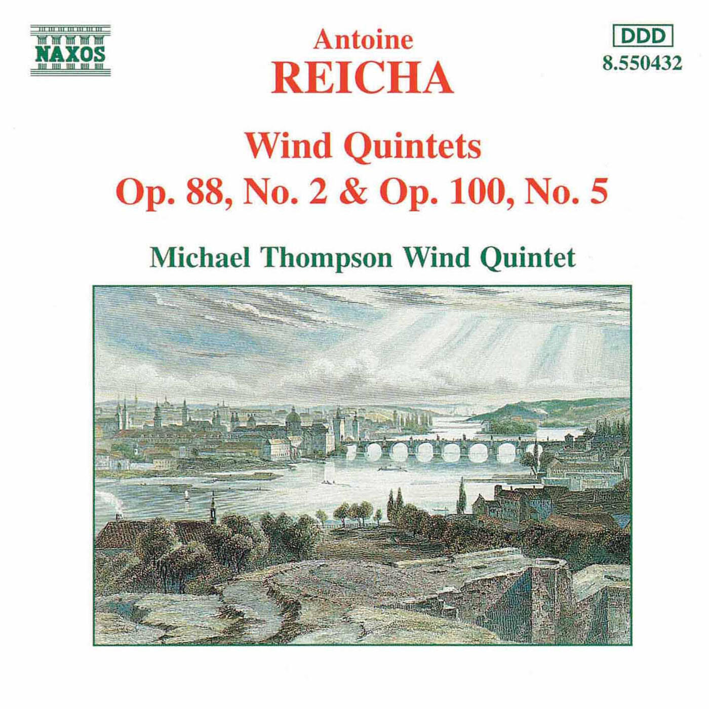 Релиз Reicha: Wind Quintets, Op. 88, No. 2 and Op. 100, No. 5