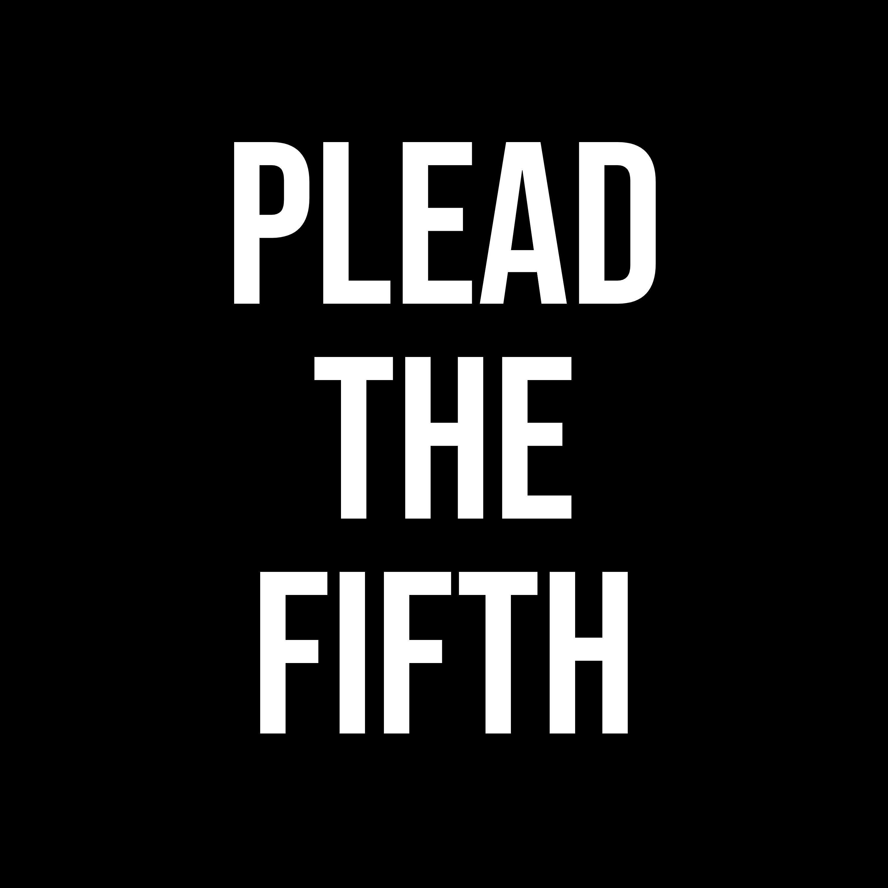 Постер альбома Plead The Fifth