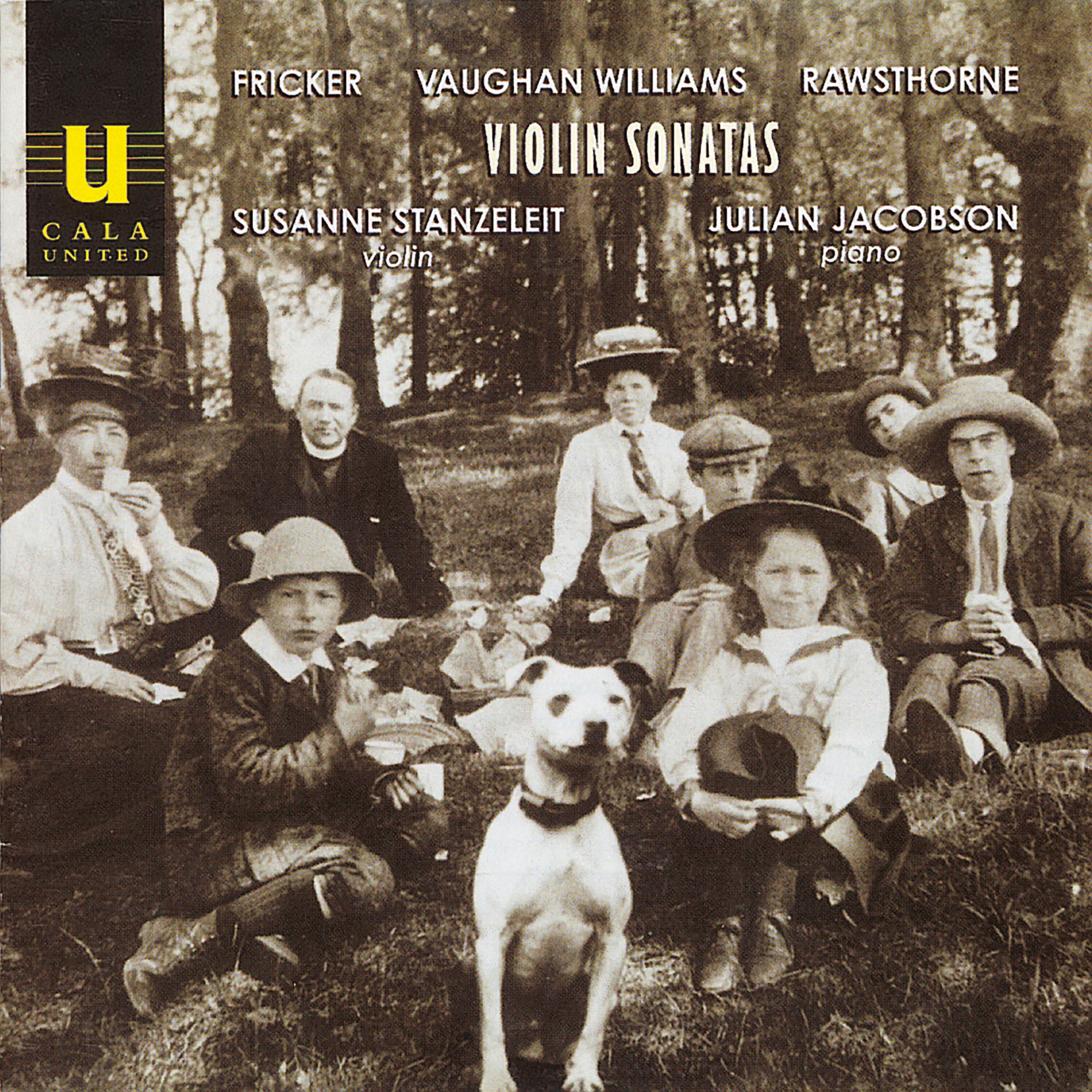 Релиз Violin Sonatas by Fricker, Vaughan Williams and Rawsthorne