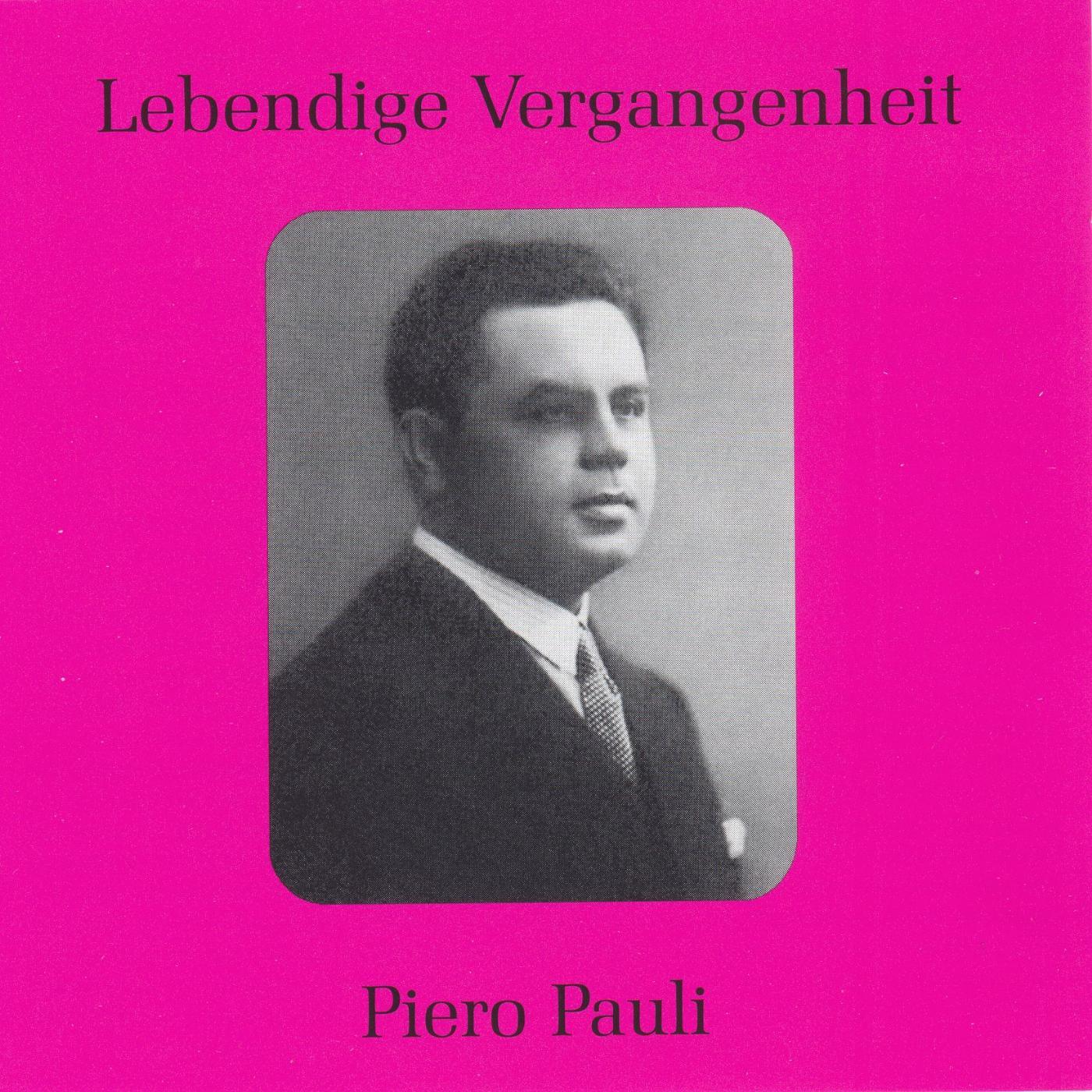 Релиз Lebendige Vergangenheit - Piero Pauli