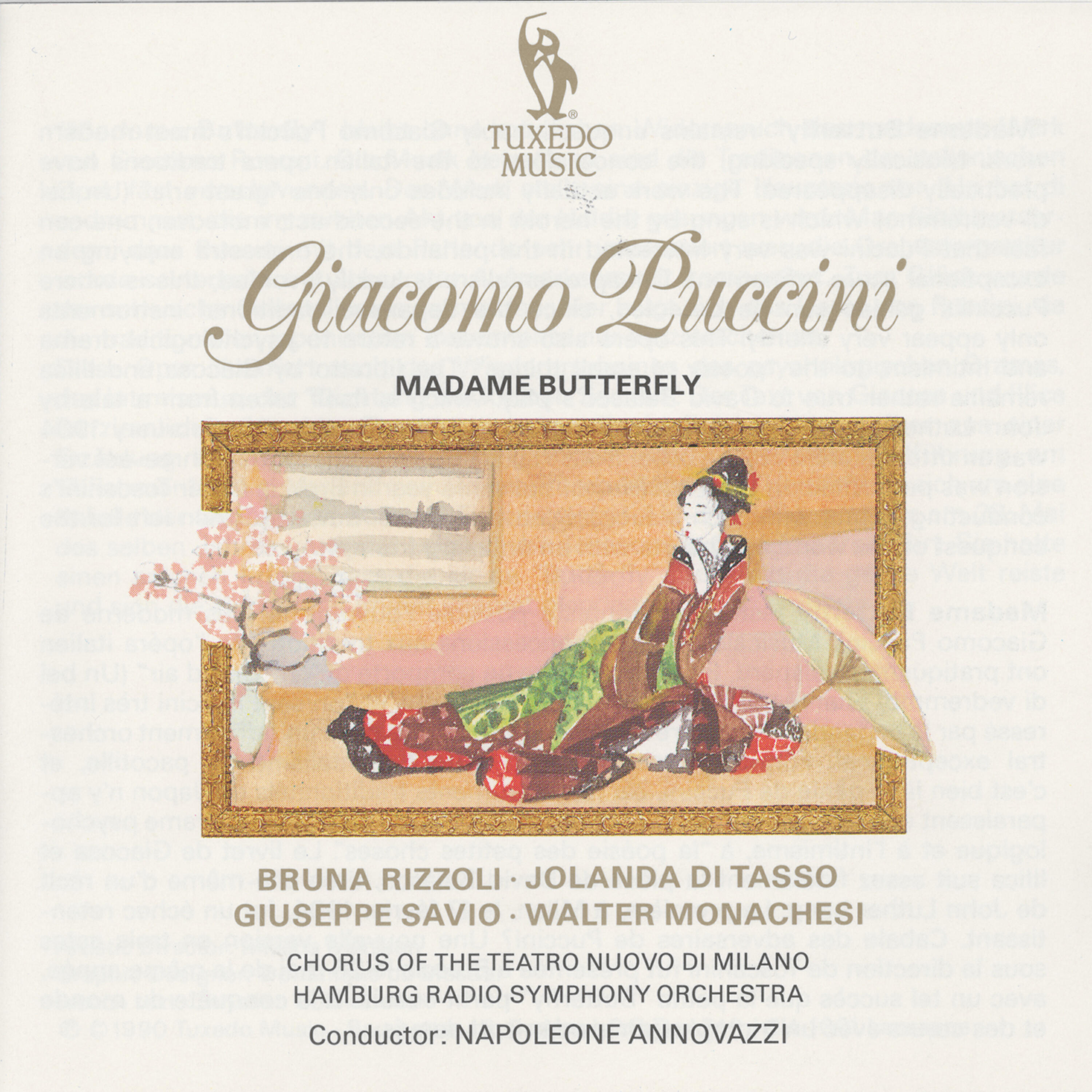 Постер альбома Puccini: Madame Butterfly