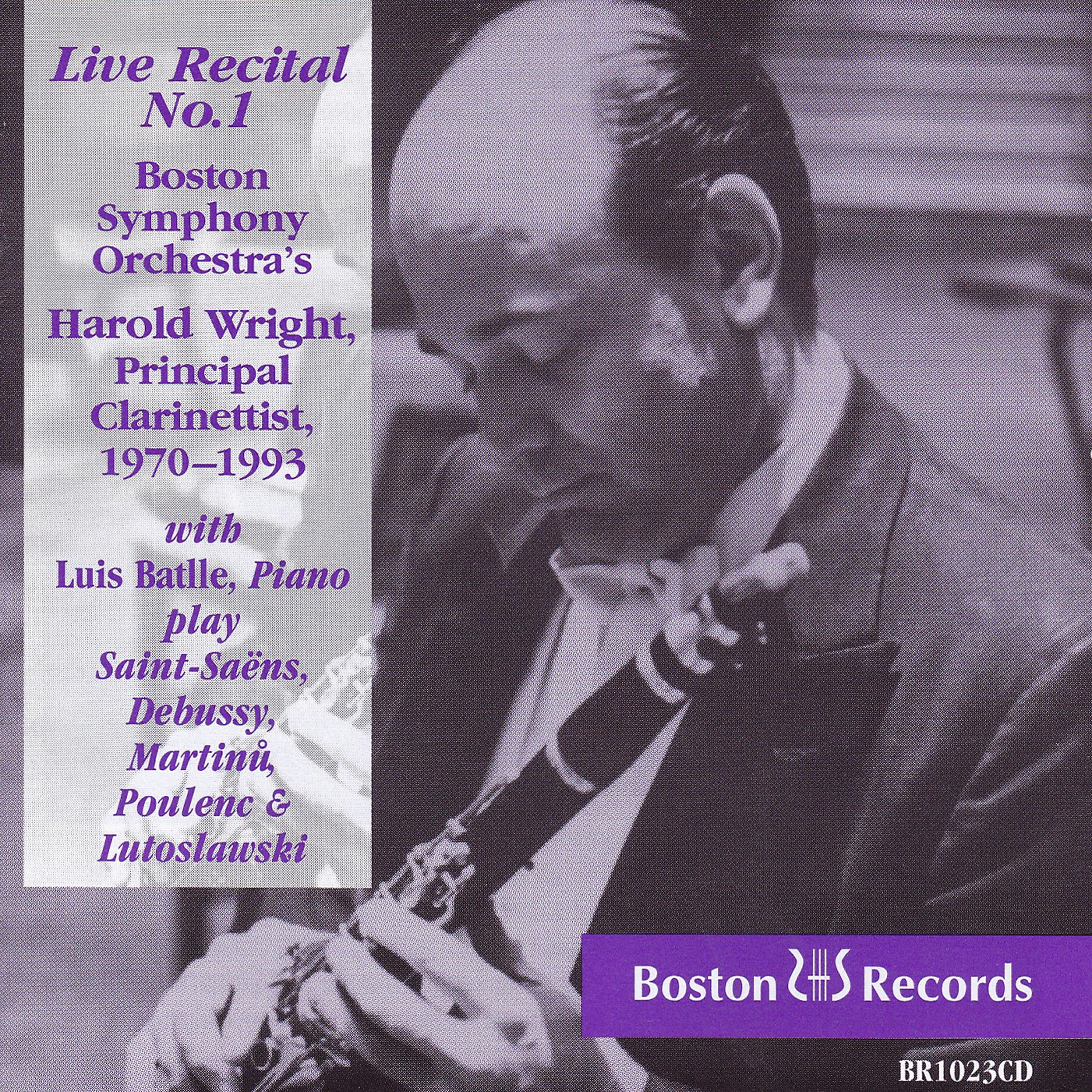 Релиз Live Recital No. 1