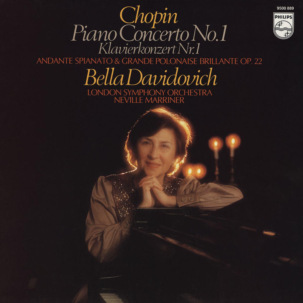 Релиз Chopin: Piano Concerto No. 1, Andante spianato (Bella Davidovich — Complete Philips Recordings, Vol. 2)