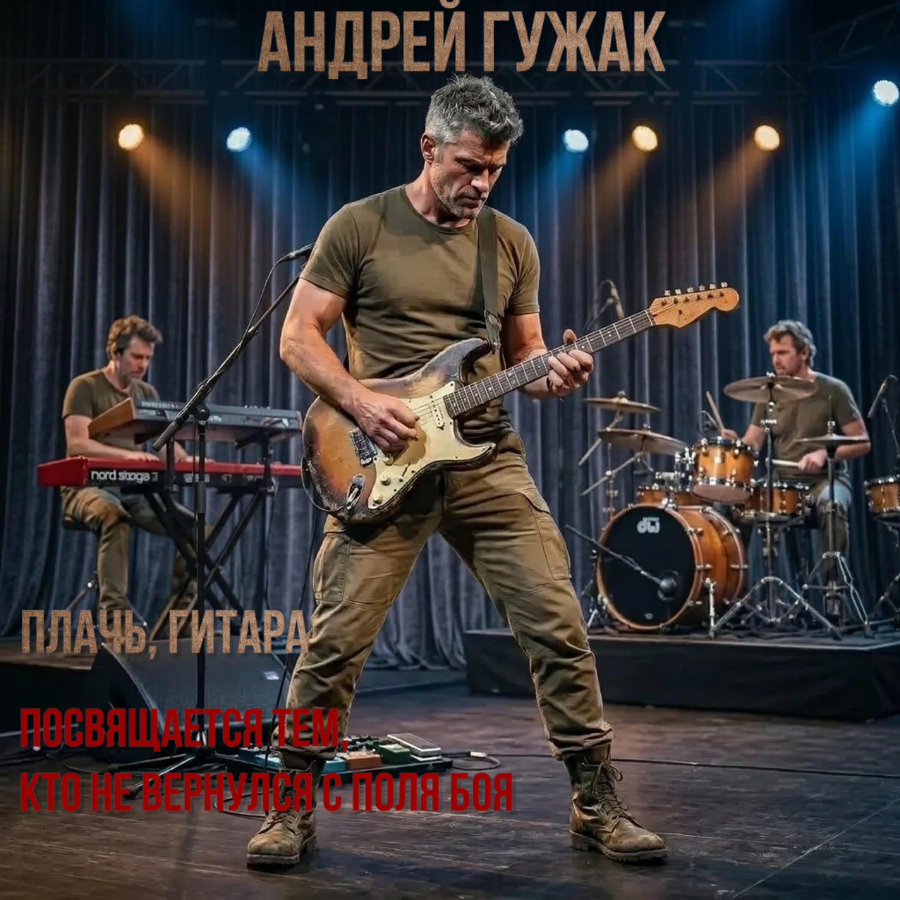 Релиз Плачь, гитара Посвящается тем, кто не вернулся с поля боя