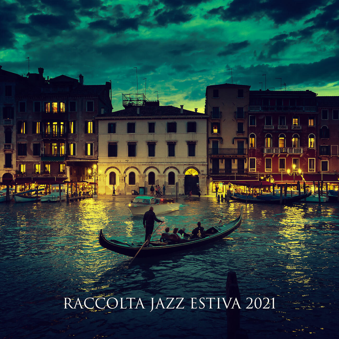 Sfondo tranquillo artista jazz