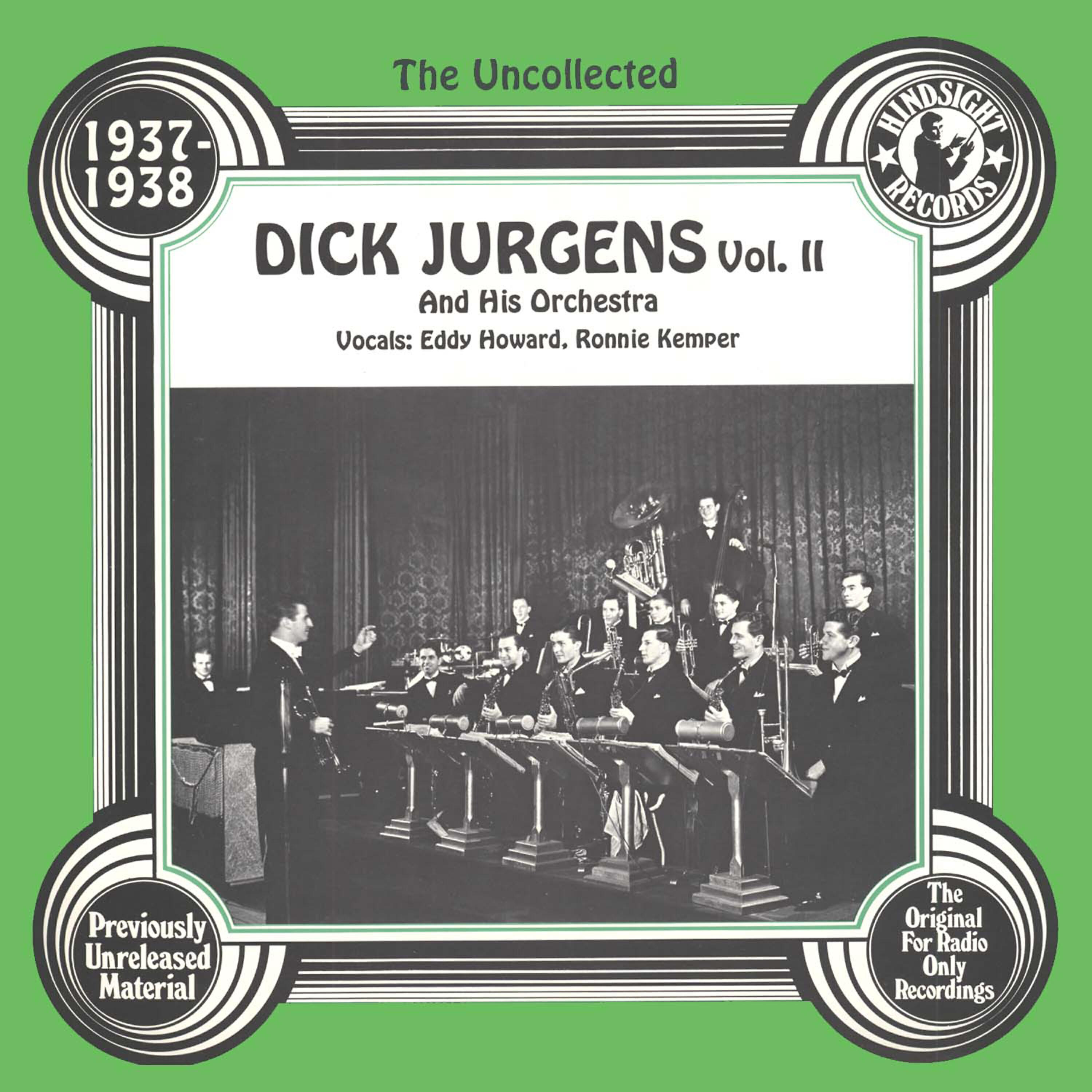 Релиз The Uncollected: Dick Jurgen And His Orchestra (Vol 2)