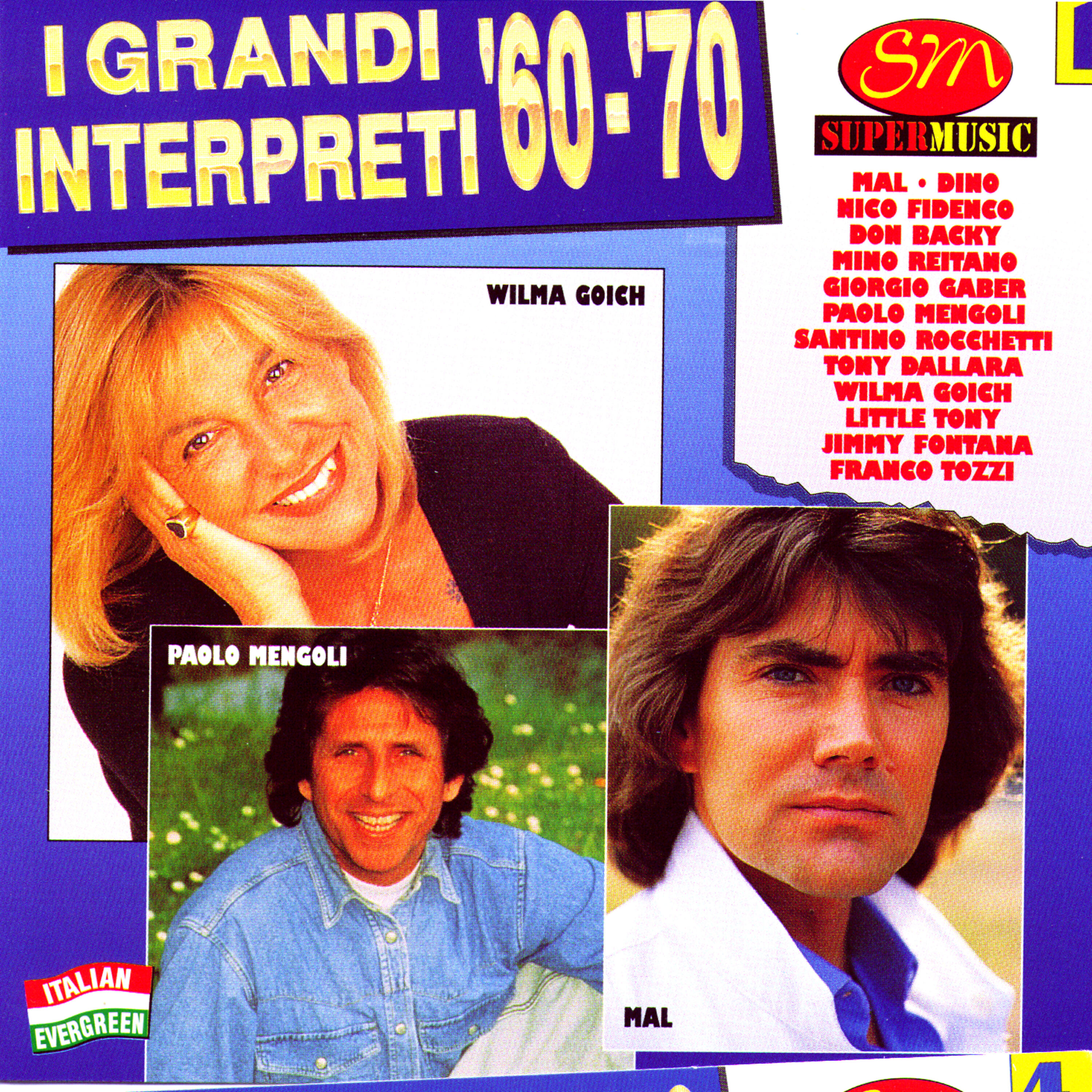Релиз I Grandi Interpreti '60-'70 Vol 1