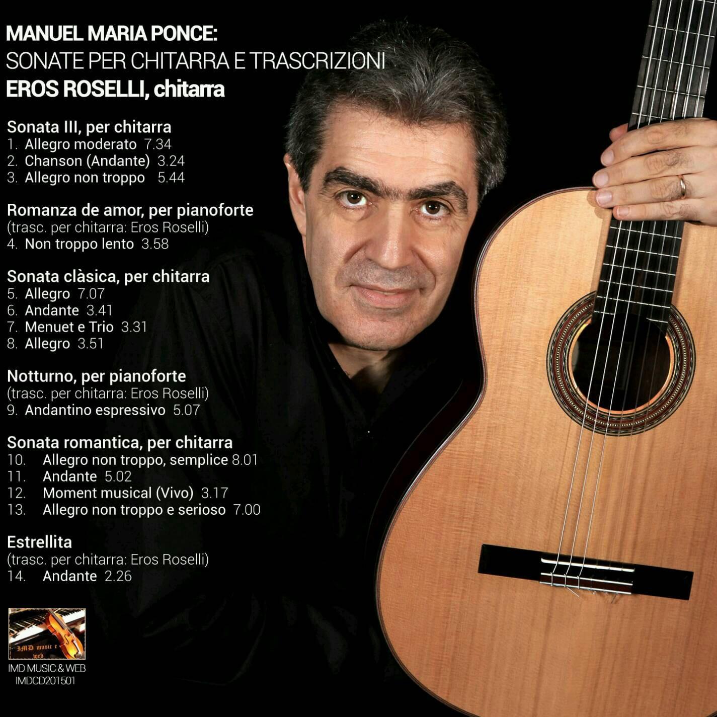 Релиз Manuel Maria Ponce: Sonate e Trascr per chitarra