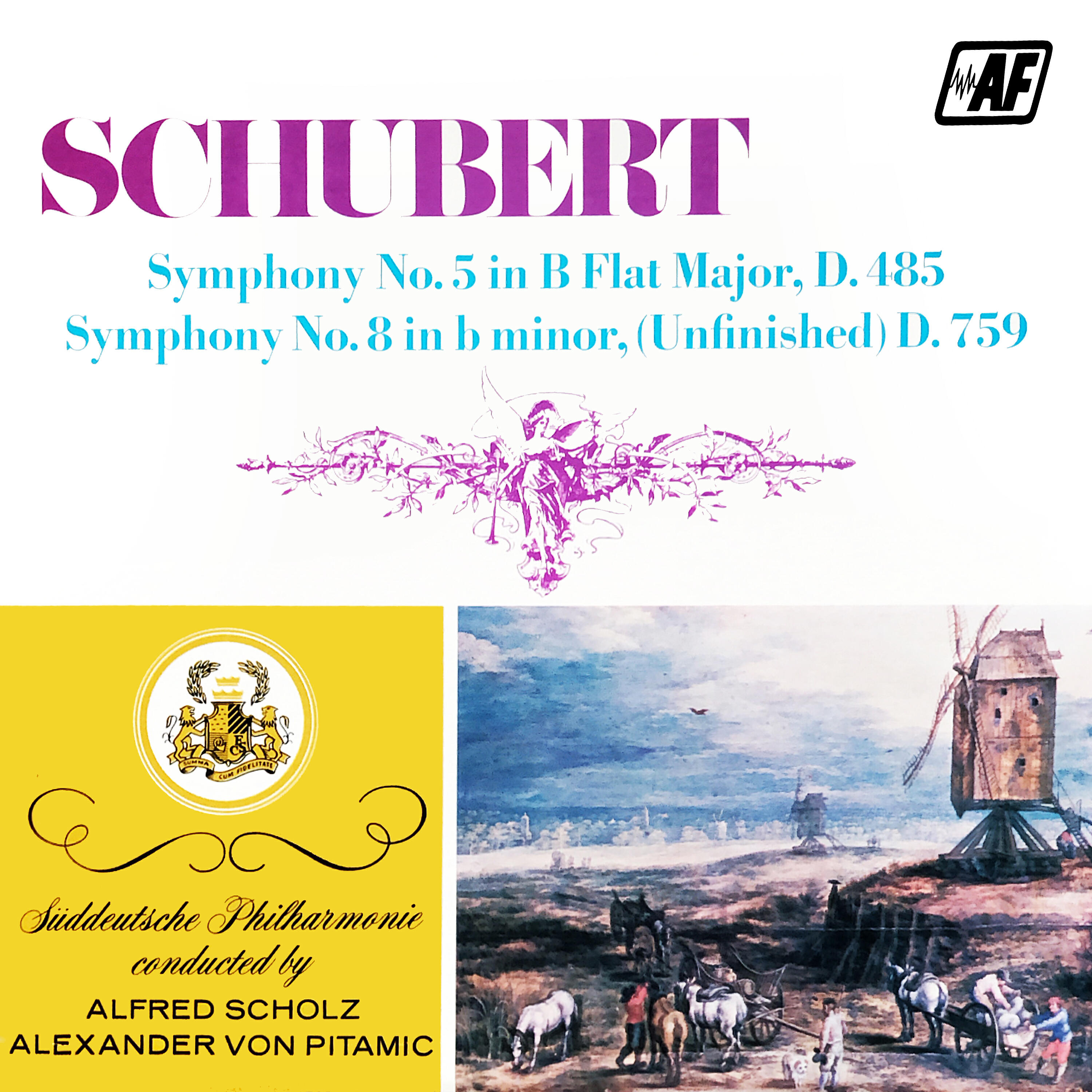 Релиз Symphony No. 5 In B Flat Major, D. 485 / Symphony No. 8 In B Minor, (Unfinished) D. 759