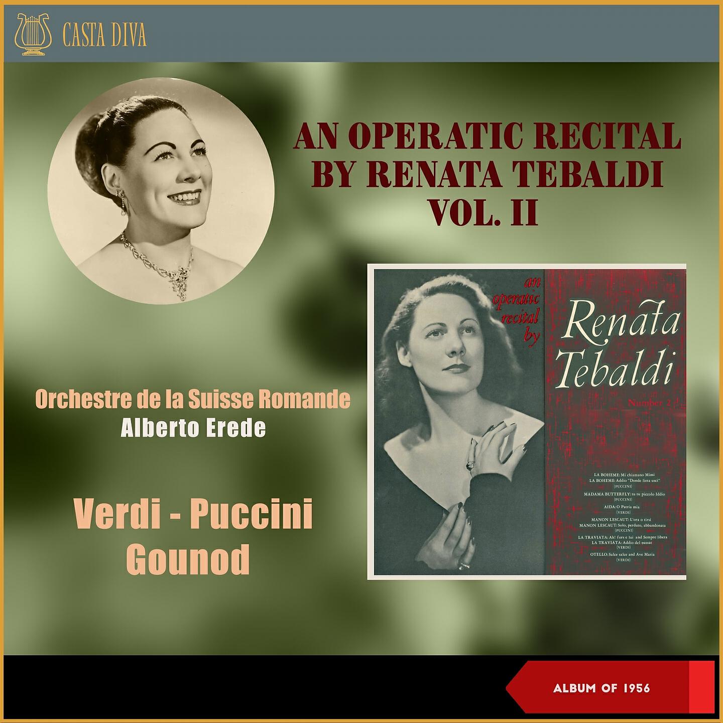 Релиз An Operatic Recital by Renata Tebaldi, Vol. II