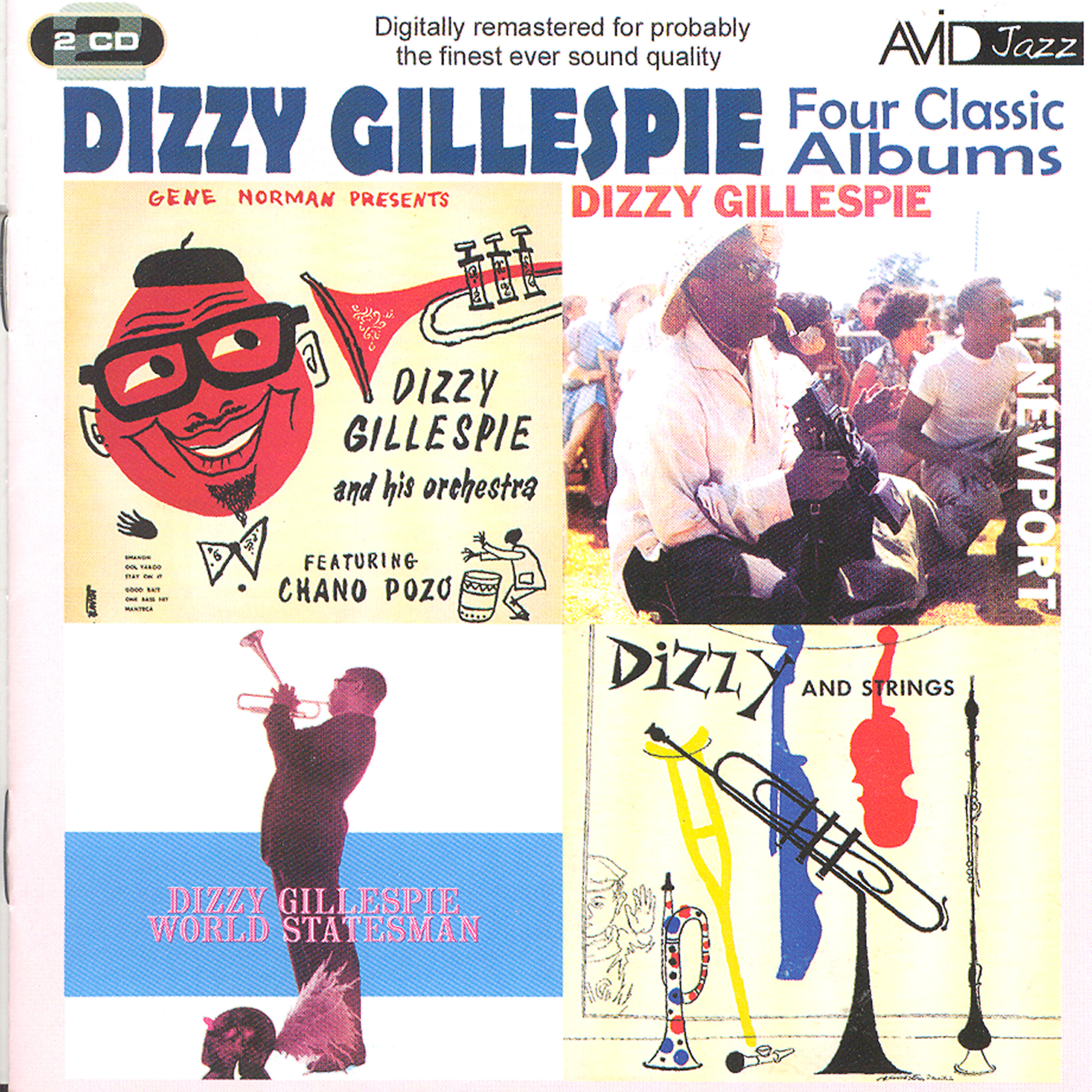 Релиз Four Classic Albums (At Newport / Dizzy And Strings / World Statesman / Gene Norman Presents) (Digitally Remastered)