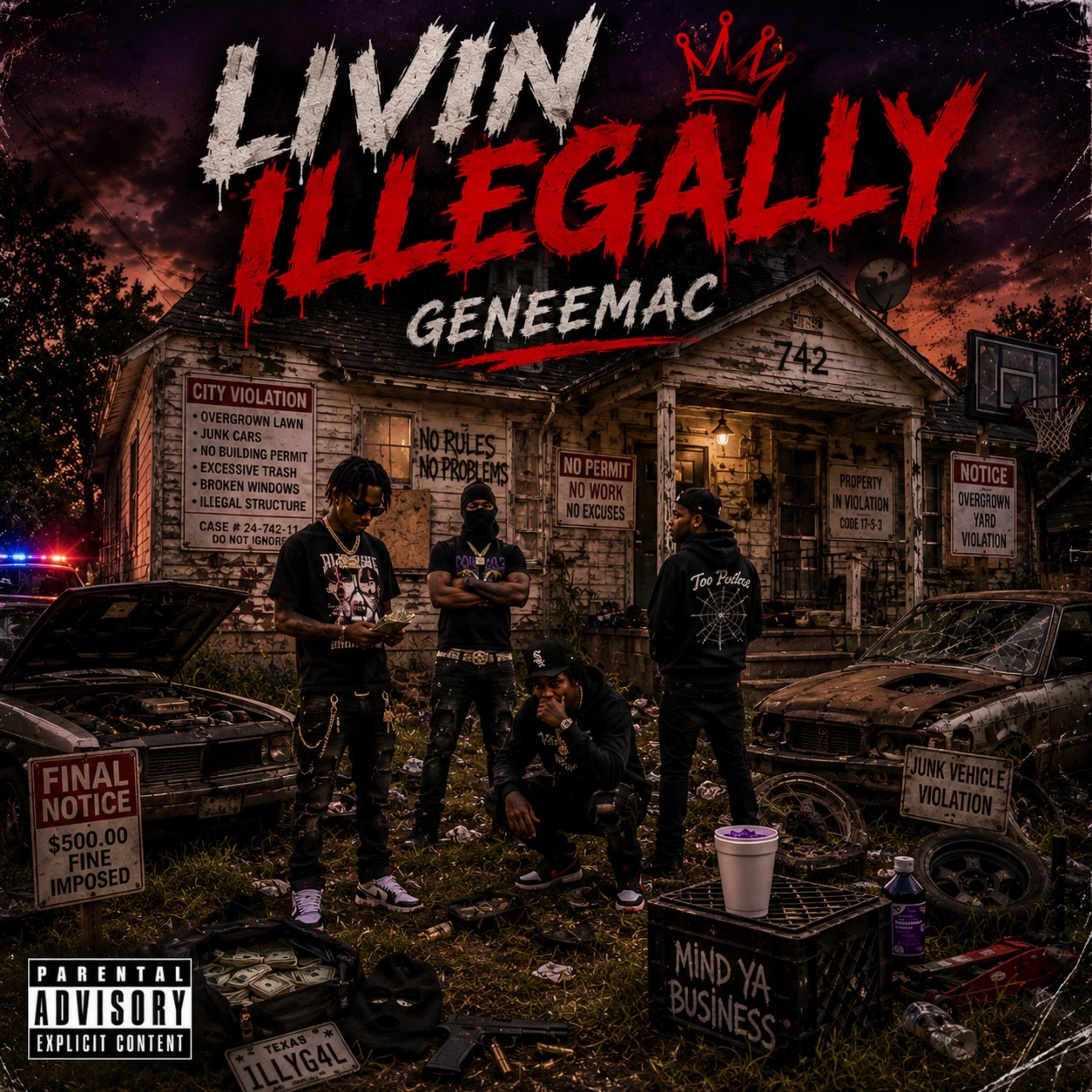 Релиз Living Illegally