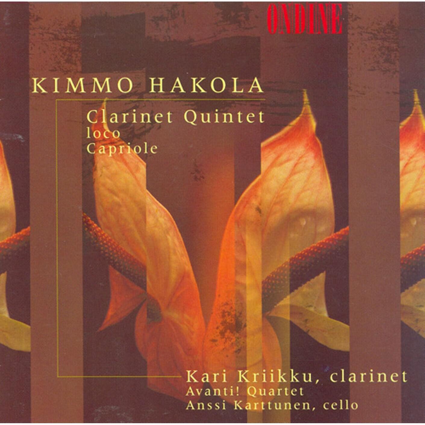 Релиз Hakola, K.: Clarinet Quintet / Ioco / Capriole