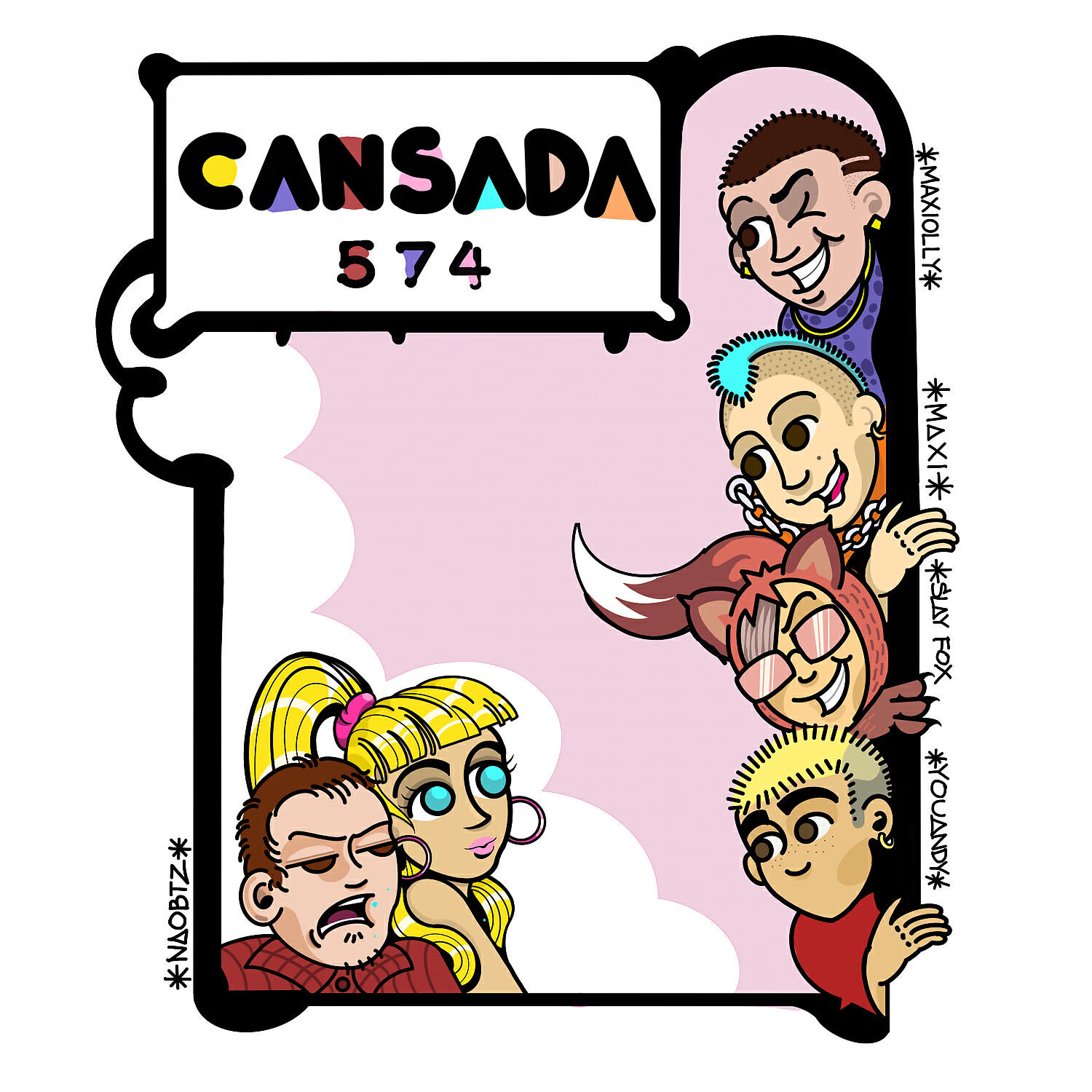 Релиз Cansada (feat. Slay Fox, Maxi, Maxiolly, You Andy & Naobtz)