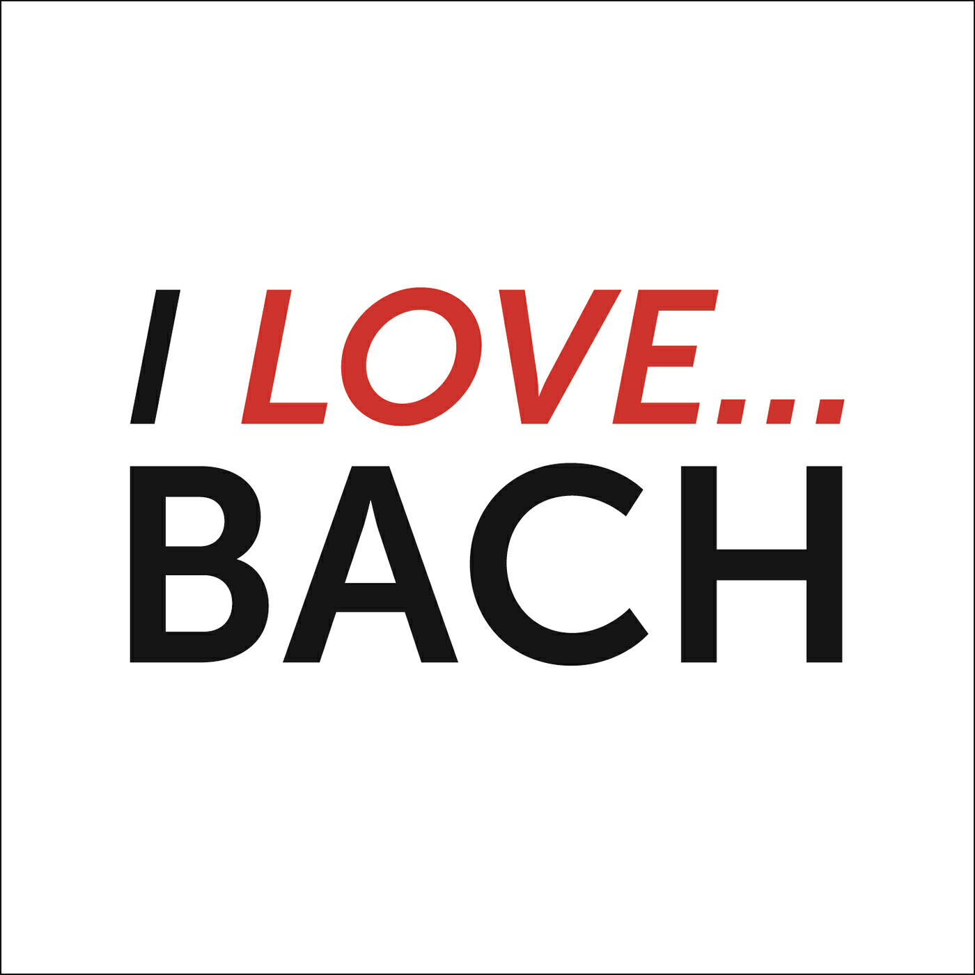Релиз I Love Bach