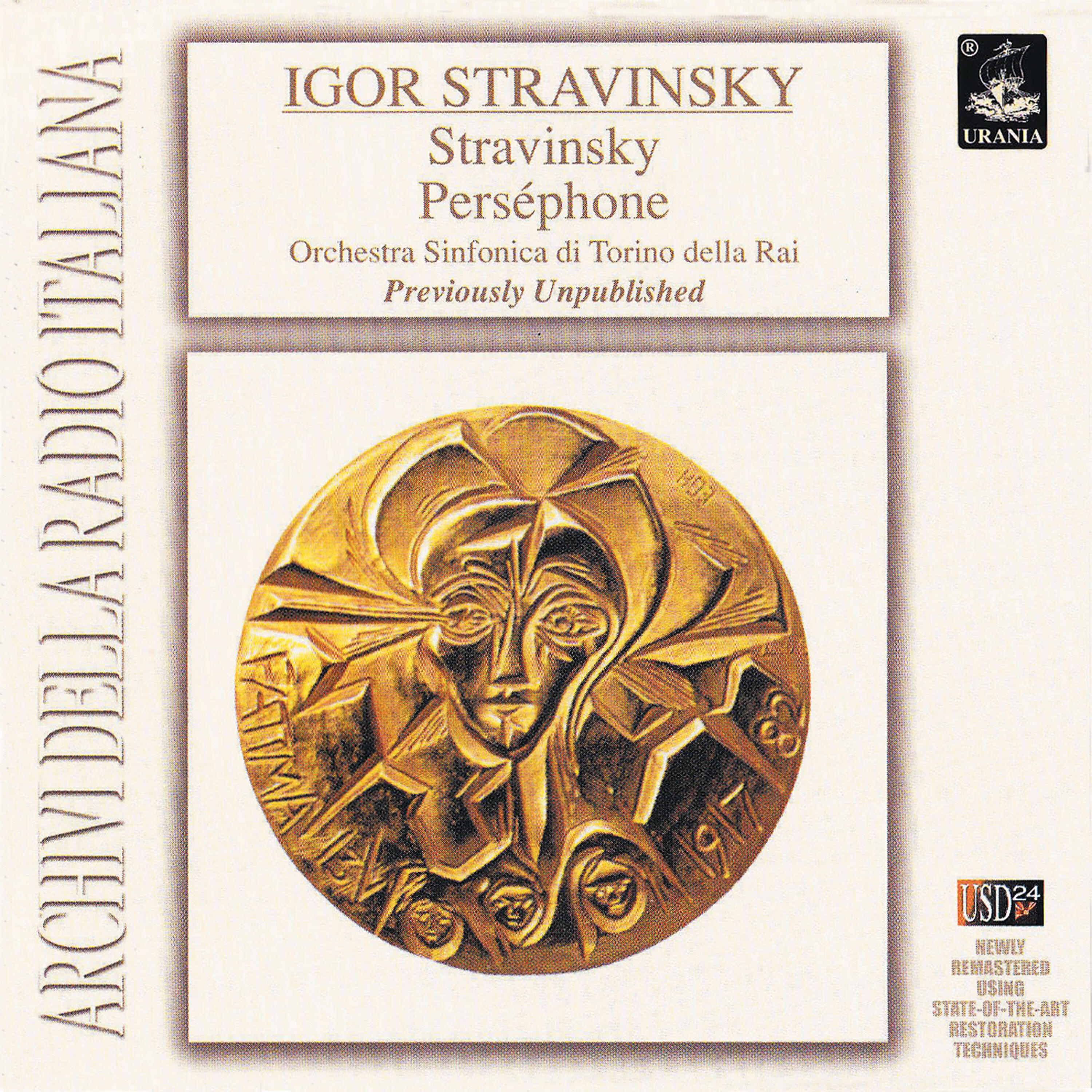 Релиз Stravinsky Conducts Stravinsky: Perséphone