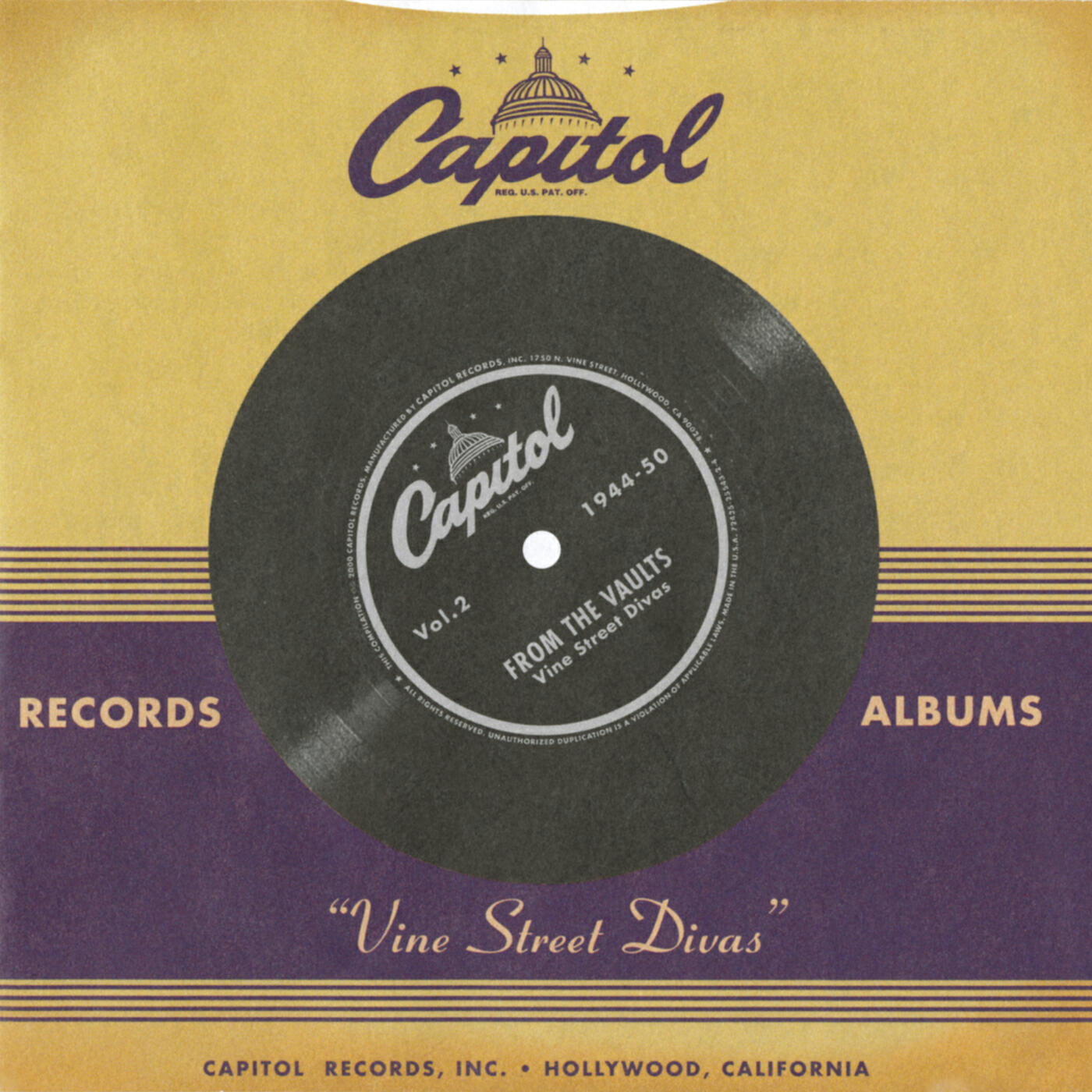 Релиз Capitol Records From The Vaults: "Vine Street Divas"