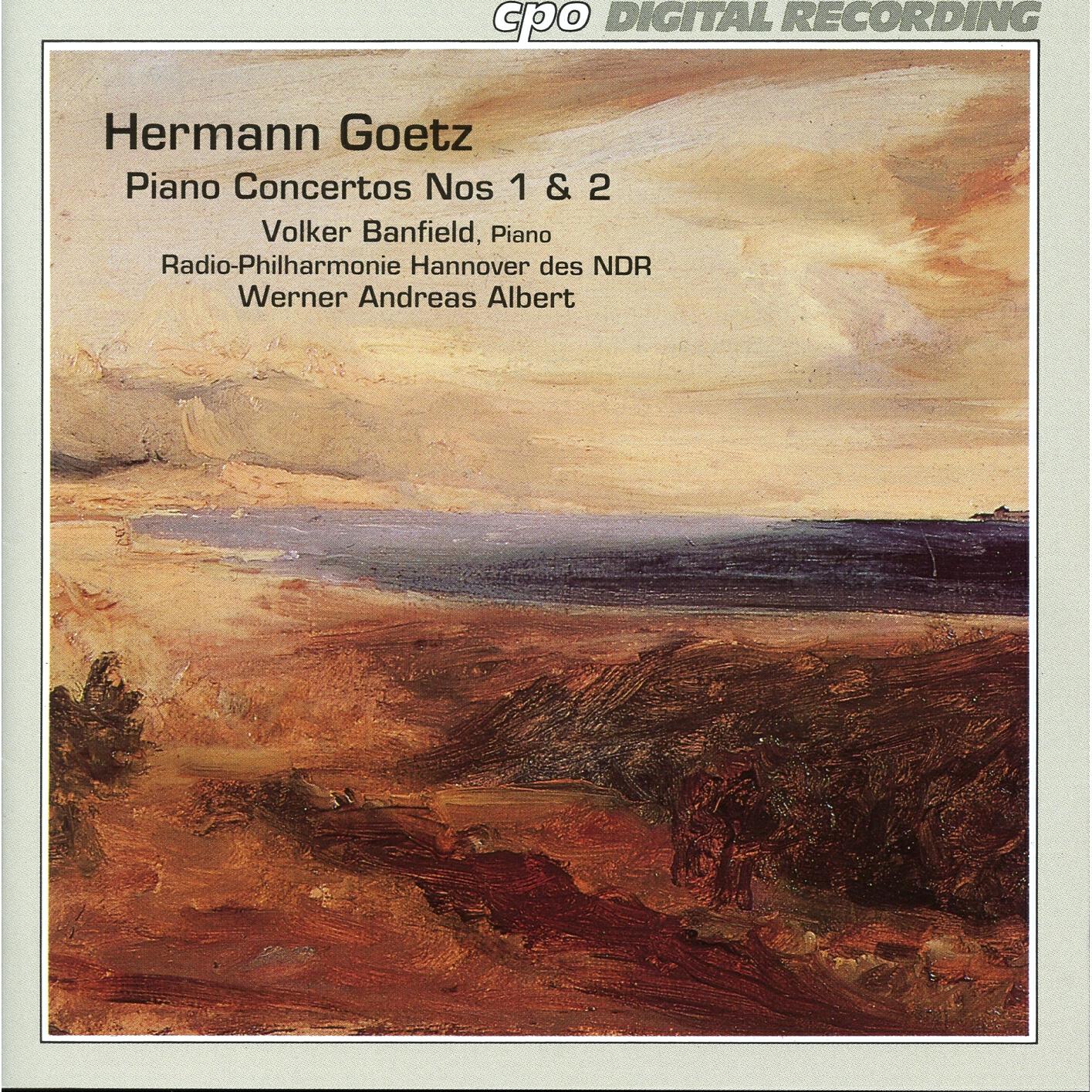 Релиз Goetz: Piano Concertos Nos. 1 & 2