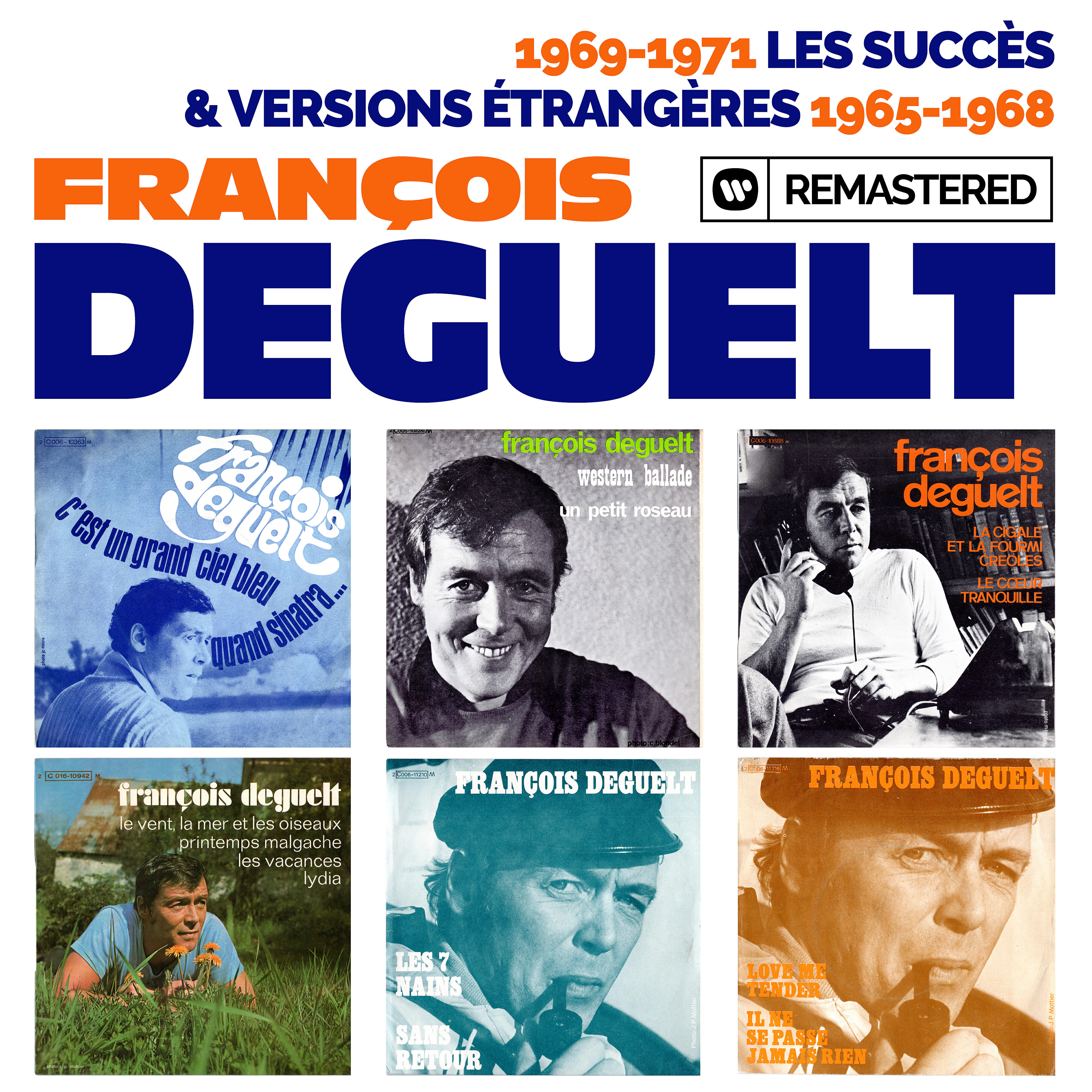 Постер альбома 1969-1971 : Les succès / Versions étrangères : 1965-1968 (Remasterisé en 2019)