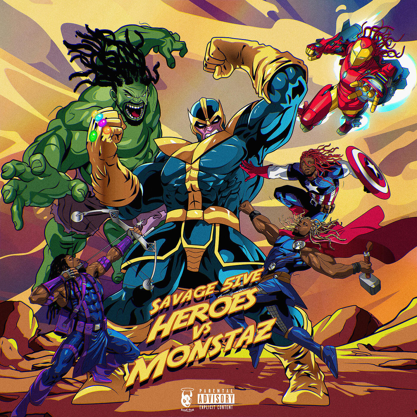 Релиз Heroes vs Monstaz