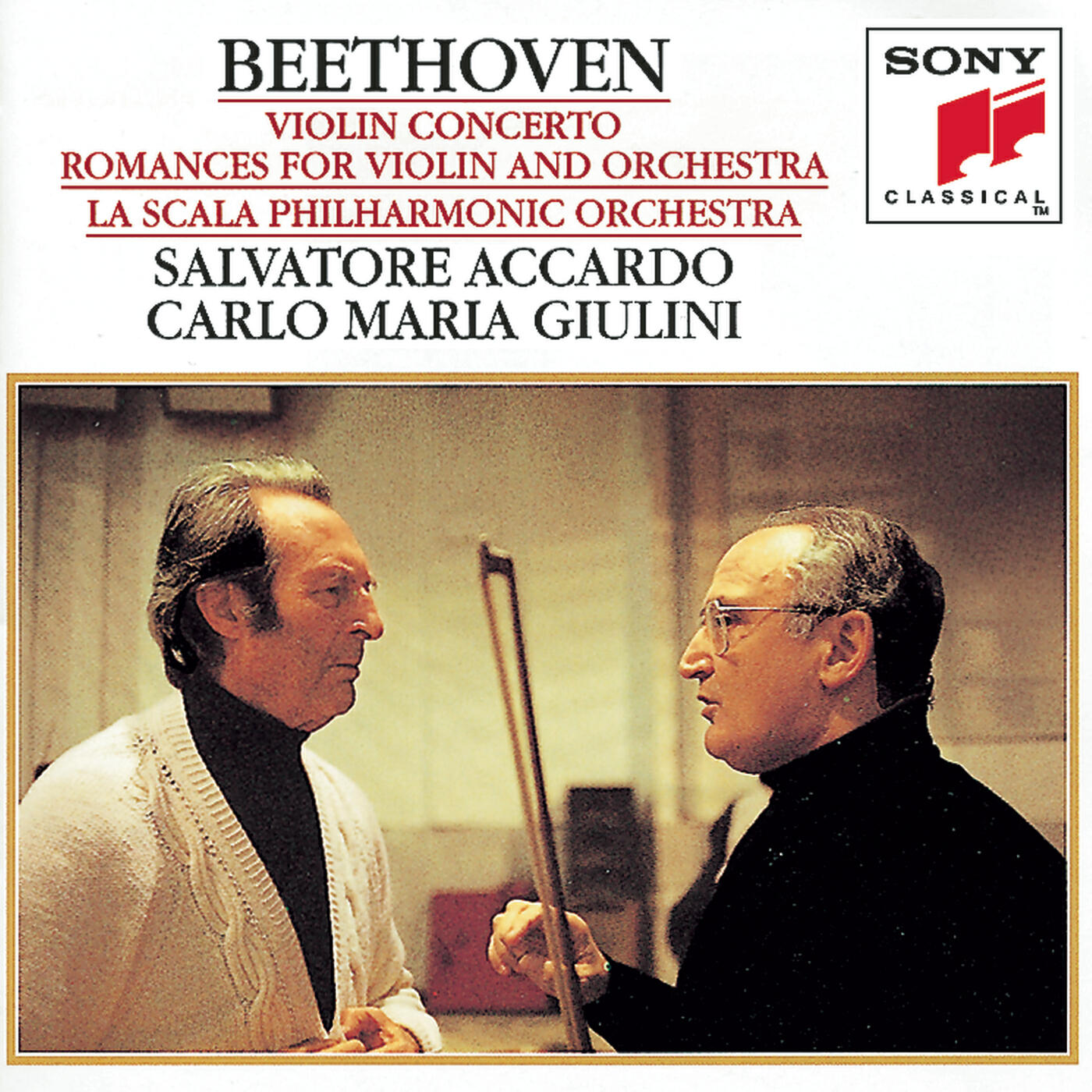 Релиз Beethoven: Violin Concerto in D Major, Op. 61 & Romances for Violin and Orchestra