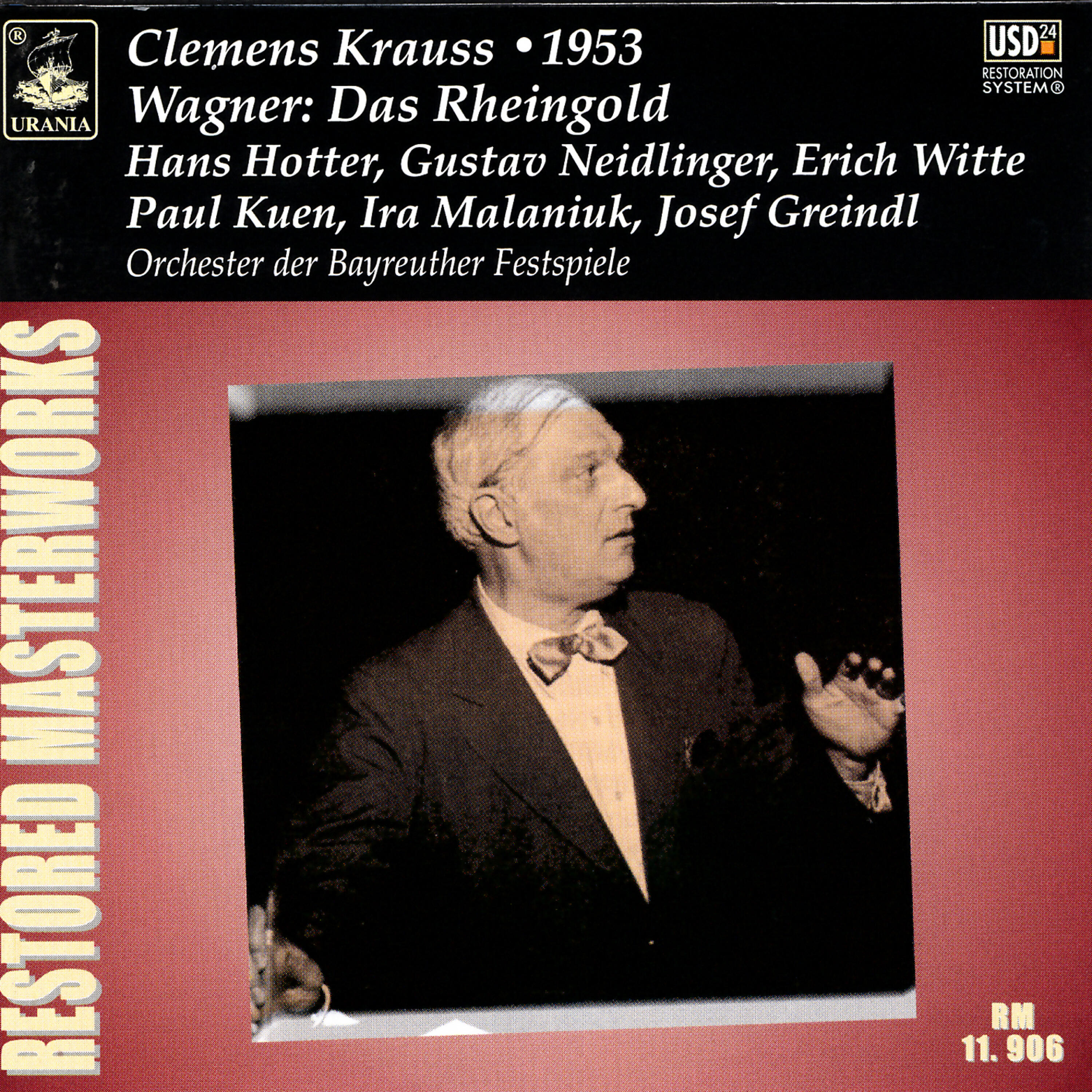 Hans Hotter, Gustav Neidlinger, Erich Witte - Das Rheingold: Rheingold! Rheingold! Reines Gold - Die Rheintöchter