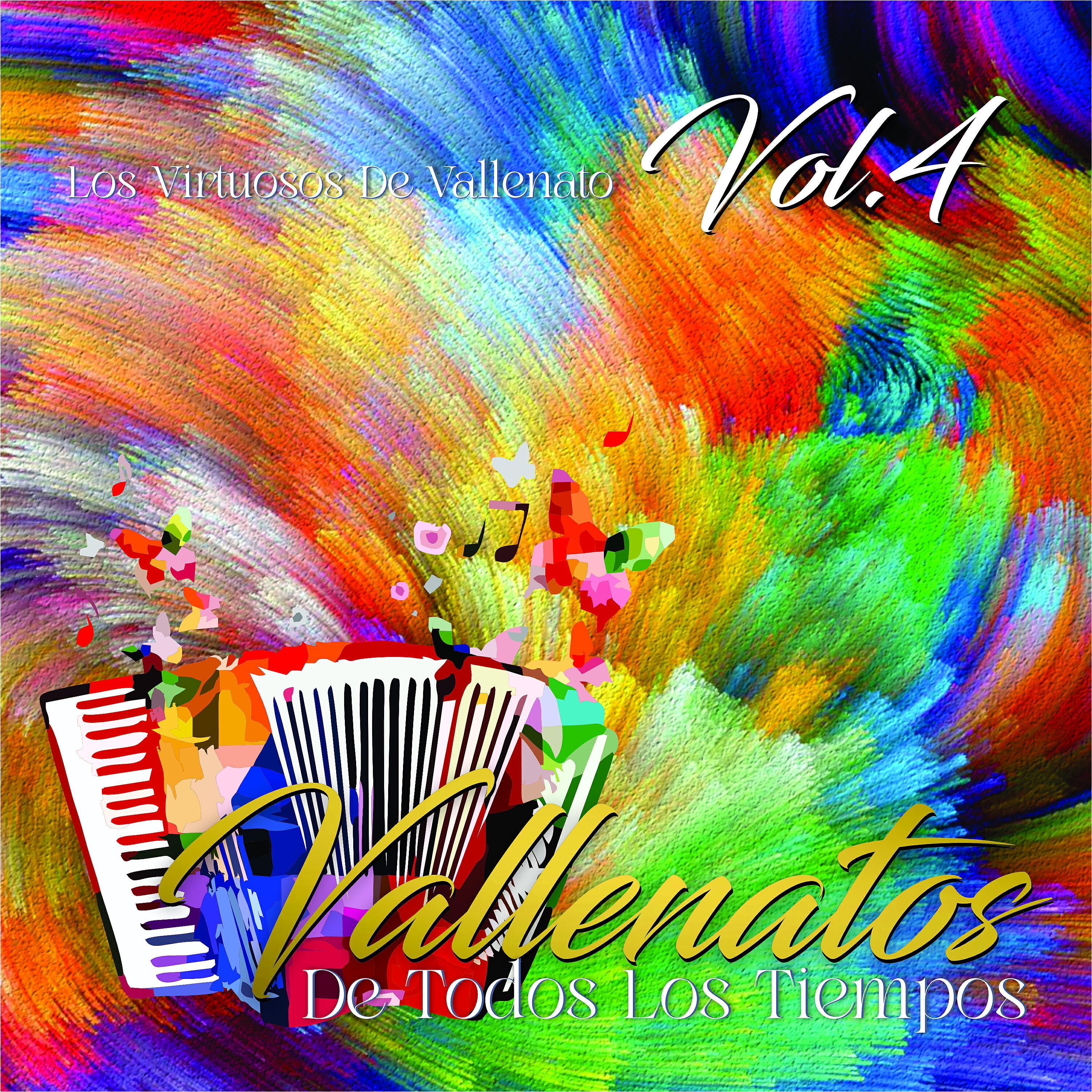 Релиз Vallenatos de Todos los Tiempos, Vol.4