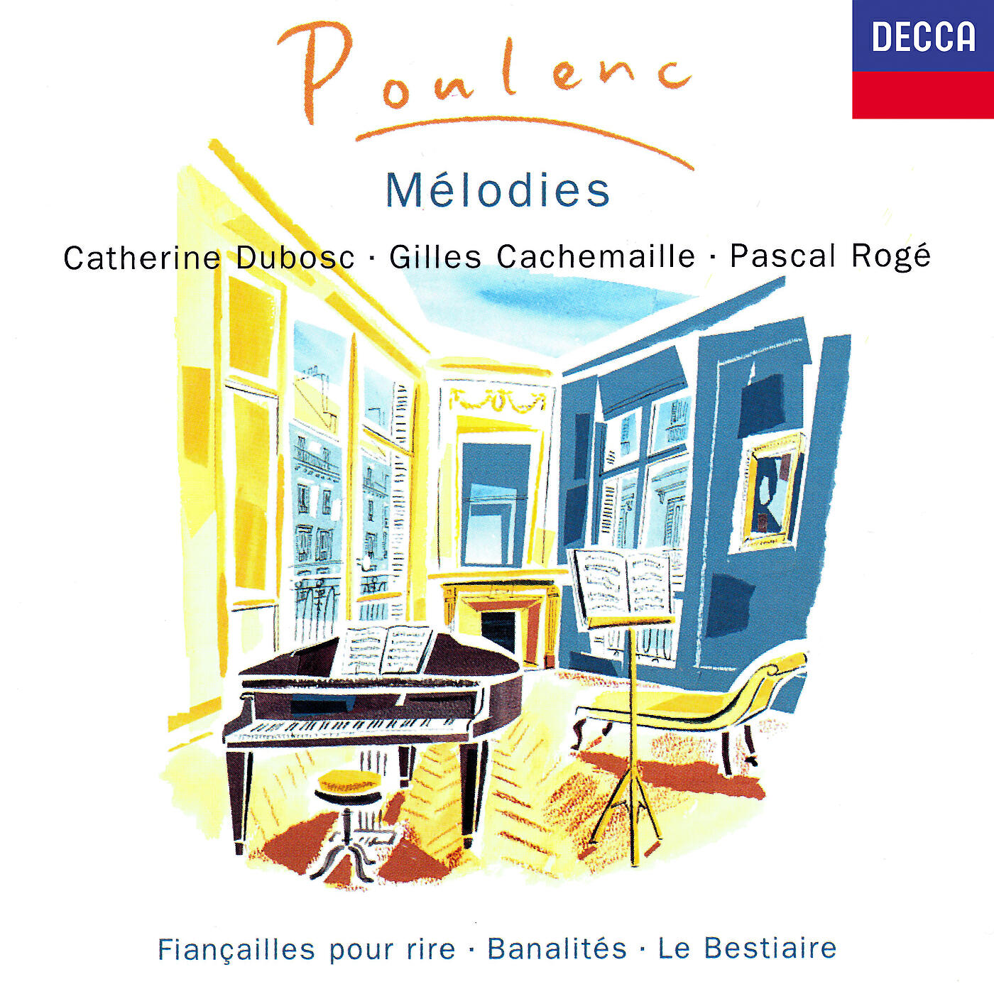 Релиз Poulenc: Mélodies Vol. 1