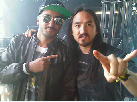 Armand Van Helden and Steve Aoki