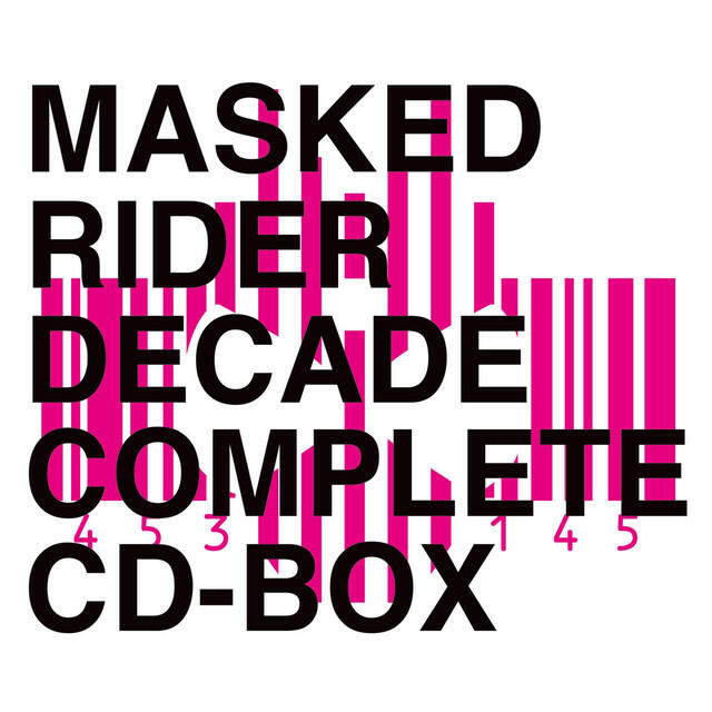 Релиз MASKED RIDER DECADE COMPLETE CD-BOX