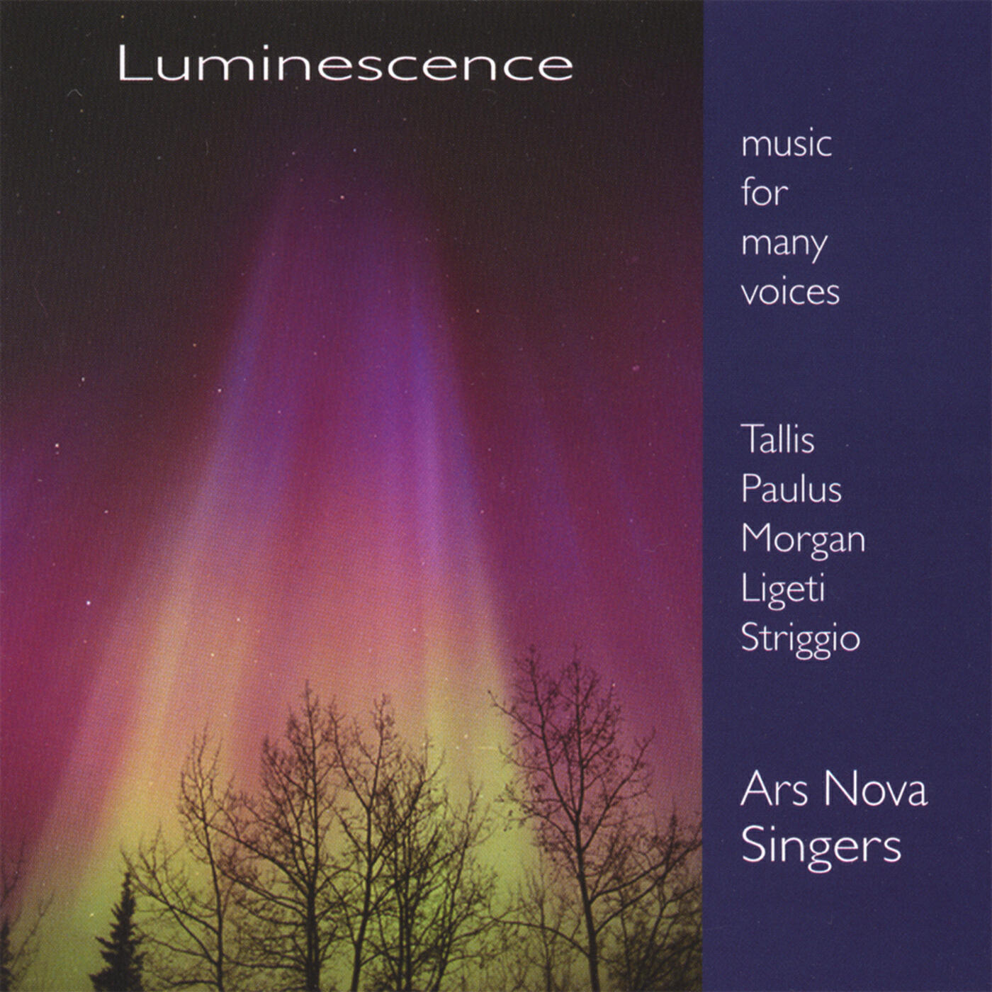 Релиз Luminescence: Music for Many Voices