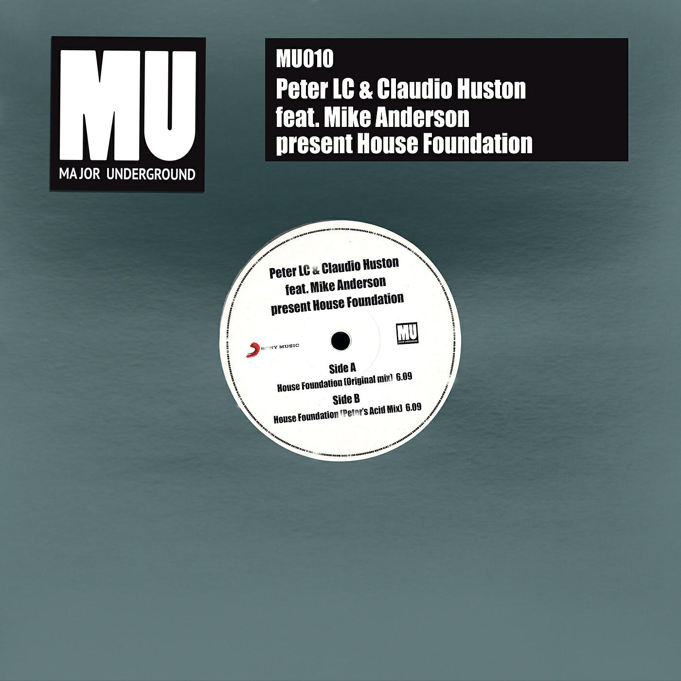 Альбом House Foundation исполнителя Peter LC, Mike Anderson, Claudio Huston