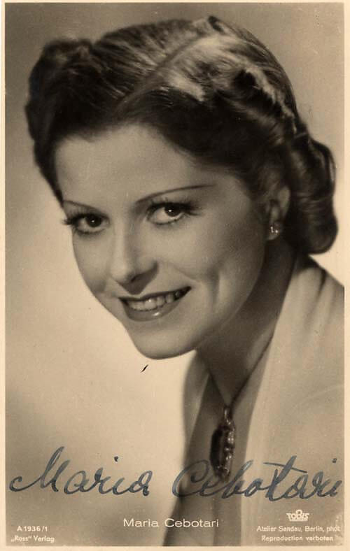 Maria Cebotari все песни в mp3
