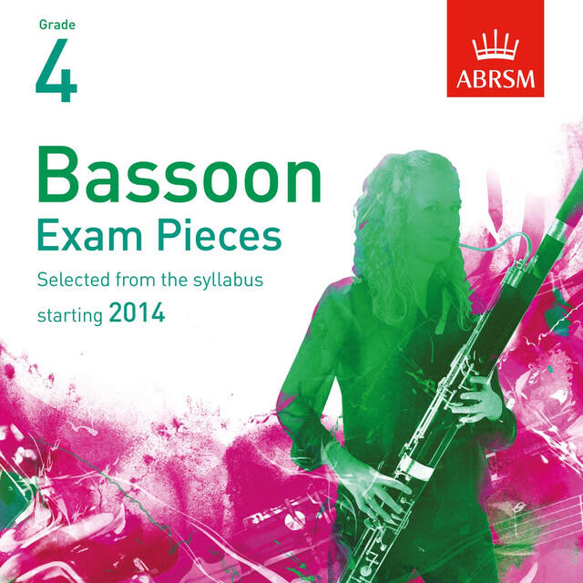 Релиз Selected Bassoon Exam Pieces from 2014, ABRSM Grade 4