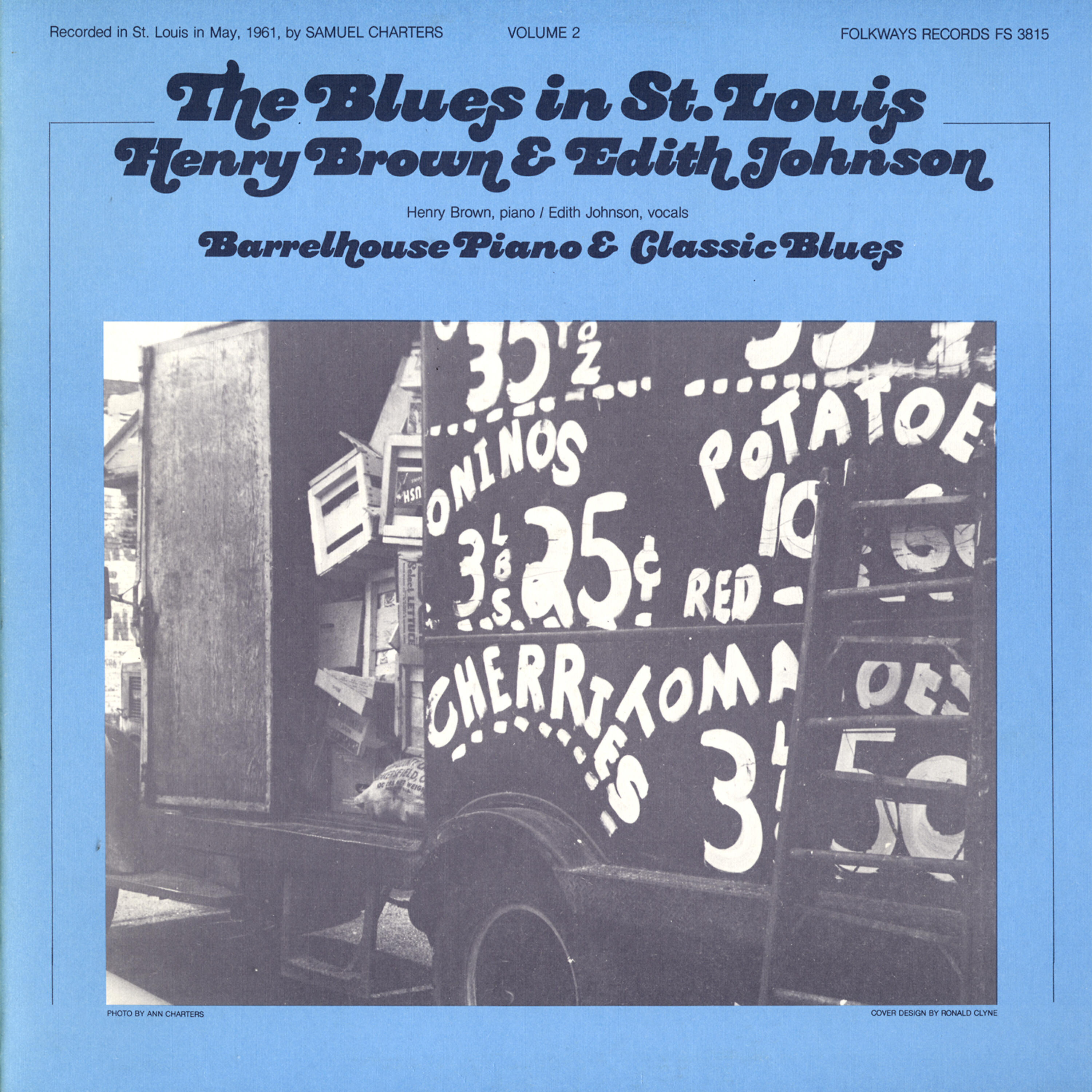 Релиз The Blues in St. Louis, Vol. 2: Henry Brown and Edith Johnson: Barrelhouse Piano and Classic Blues