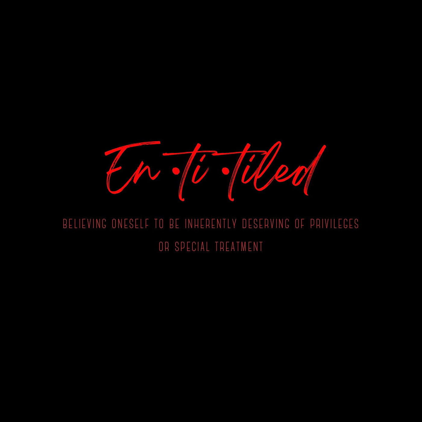 Релиз Entitled