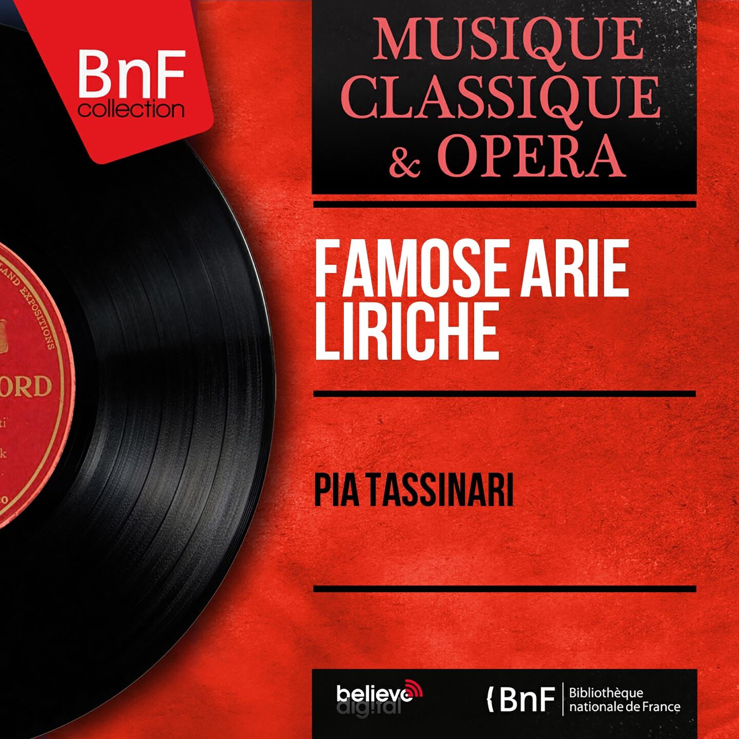 Релиз Famose arie liriche (Mono Version)