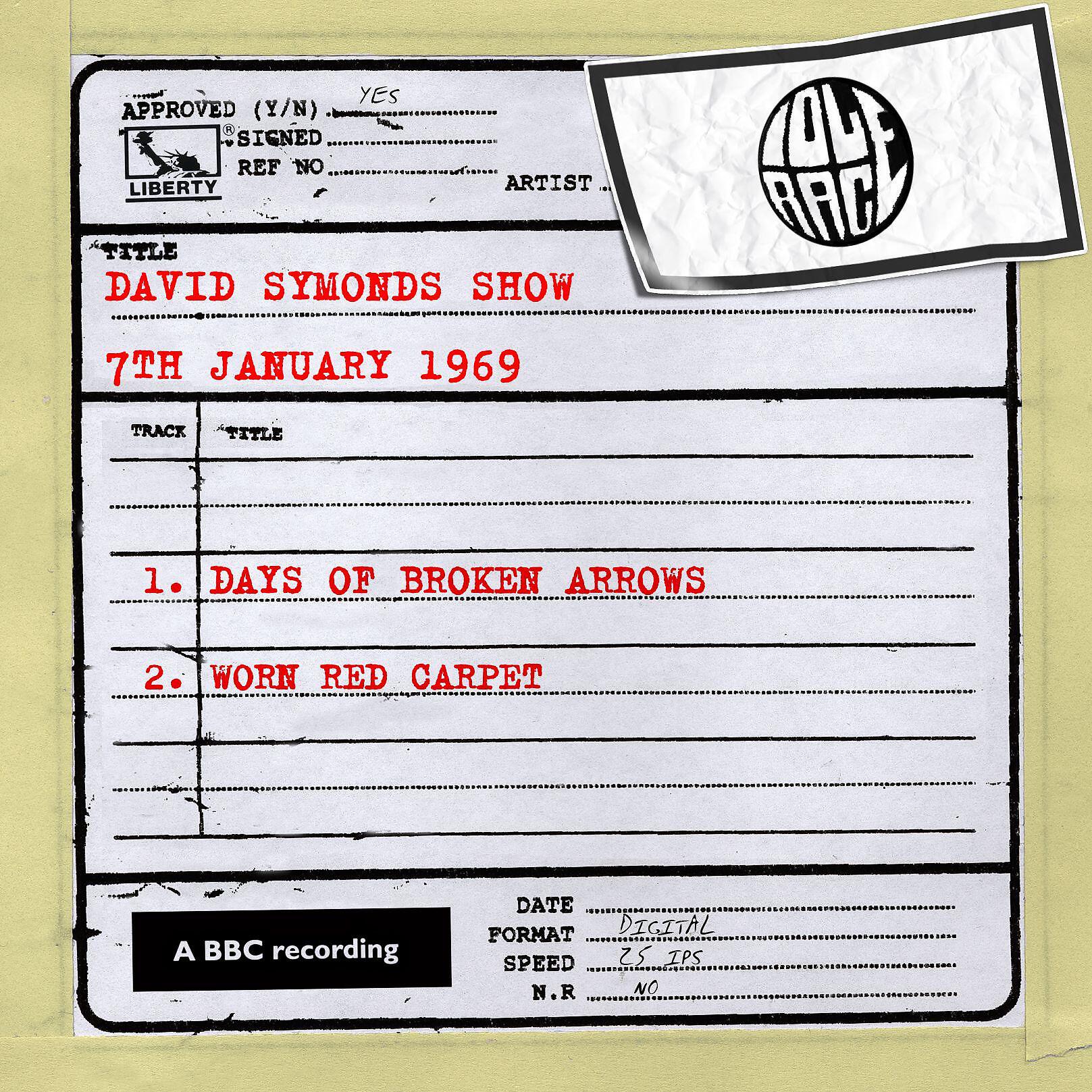 Релиз David Symonds Show [7th January 1969] (7th January 1969)
