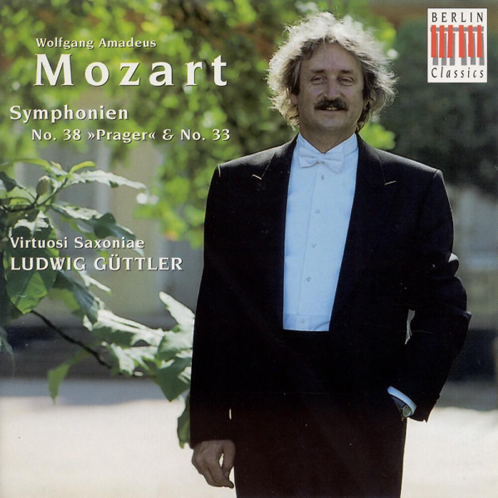 Релиз Wolfgang Amadeus Mozart: Symphonies Nos 33 and 38, "Prague" (Virtuosi Saxoniae, Guttler)