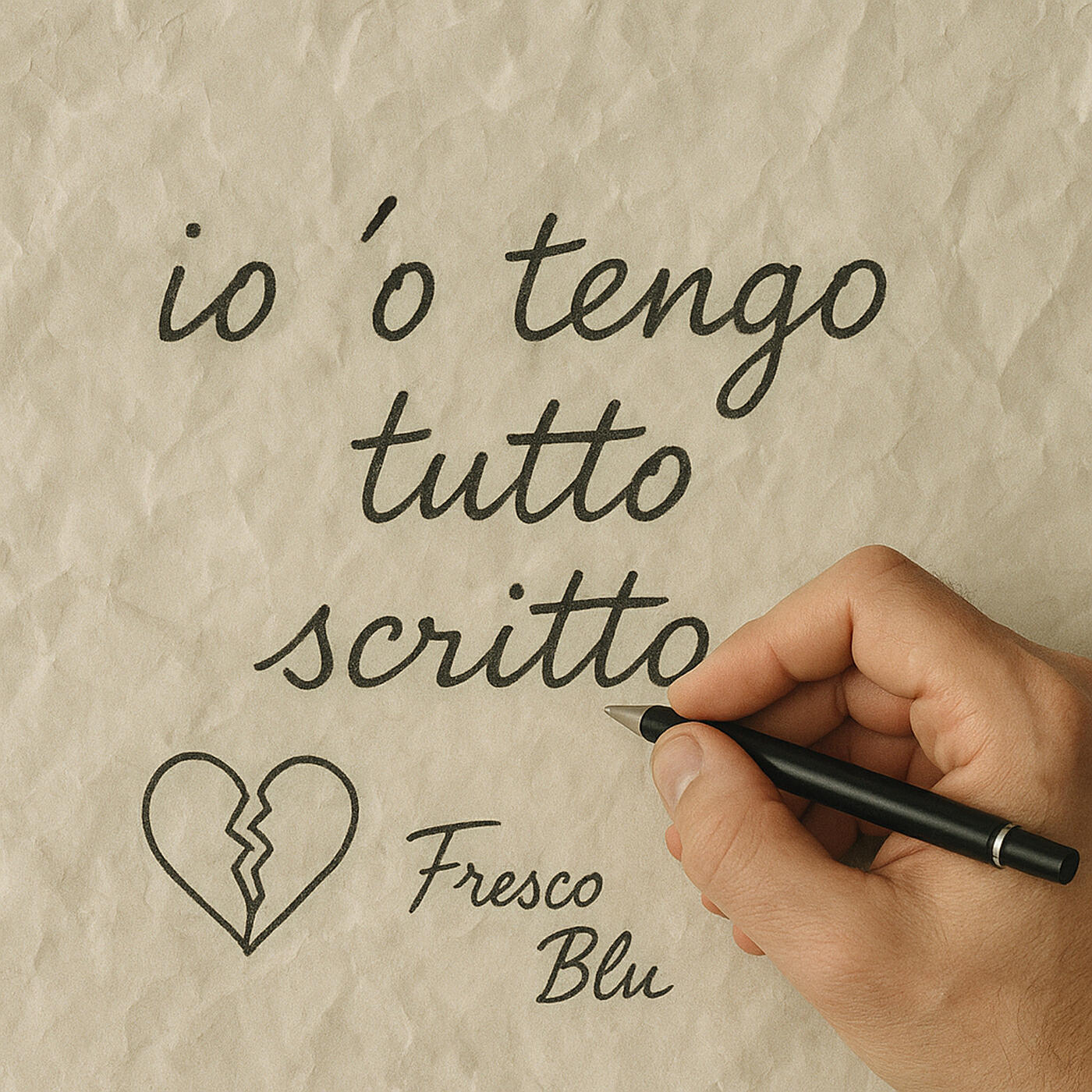 Релиз Io 'o tengo tutto scritto