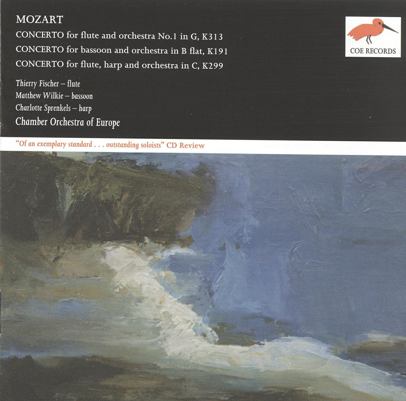 Релиз Mozart: Flute Concerto No.1; Bassoon Concerto; Concerto for Flute & Harp