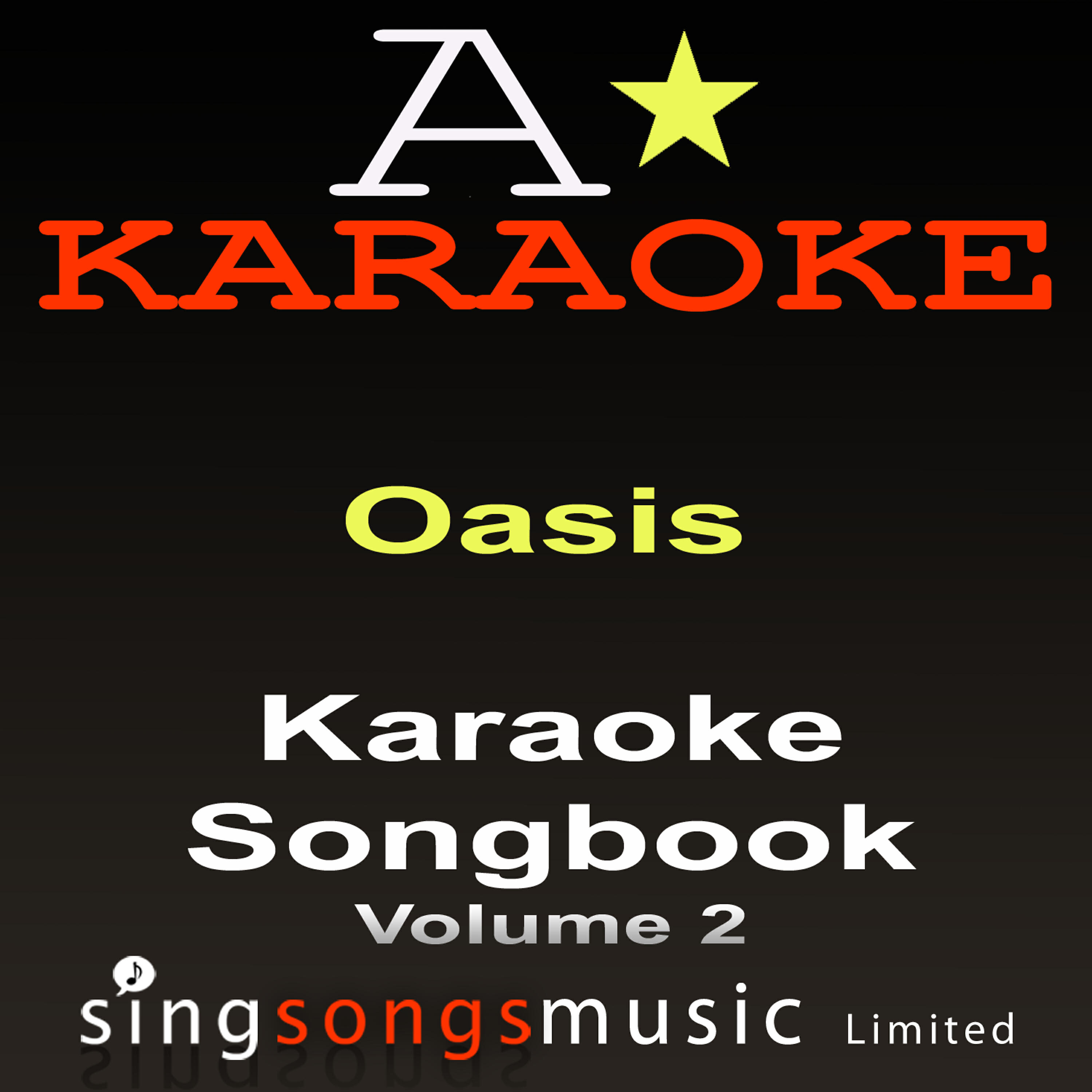 Релиз Karaoke Songbook (Originally Performed By Oasis - Volume 2) {Karaoke Audio versions}