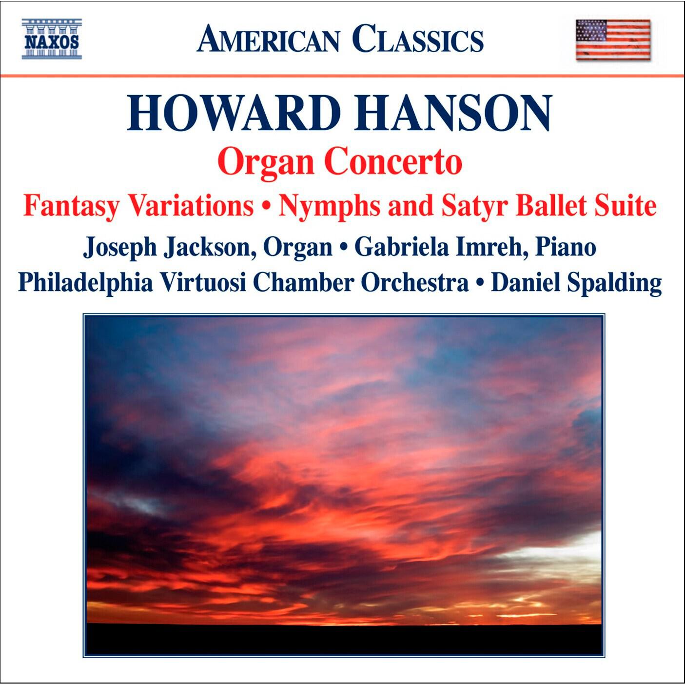 Релиз Hanson: Concerto for Organ, Harp and Strings / Nymphs and Satyr