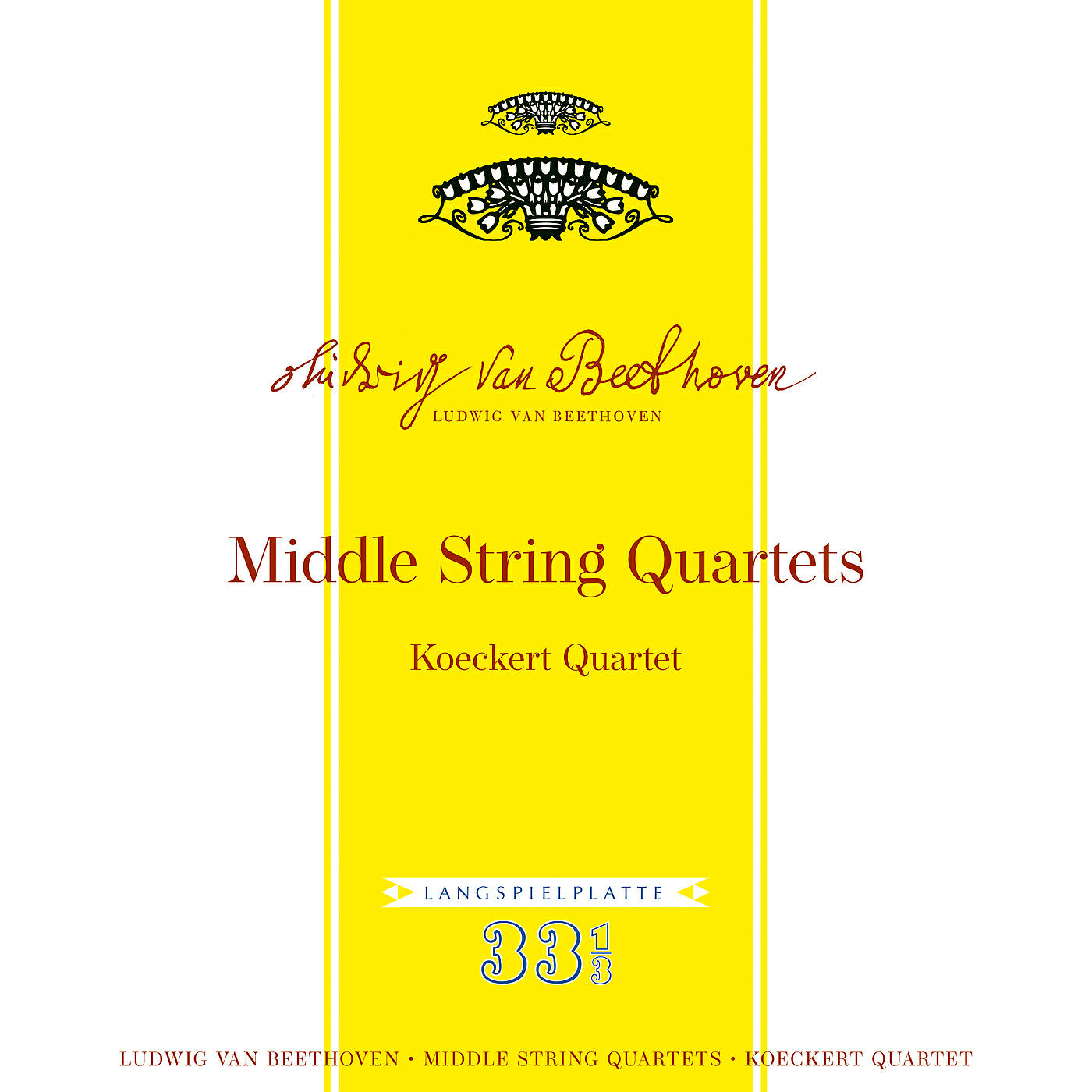 Релиз Beethoven: Middle String Quartets