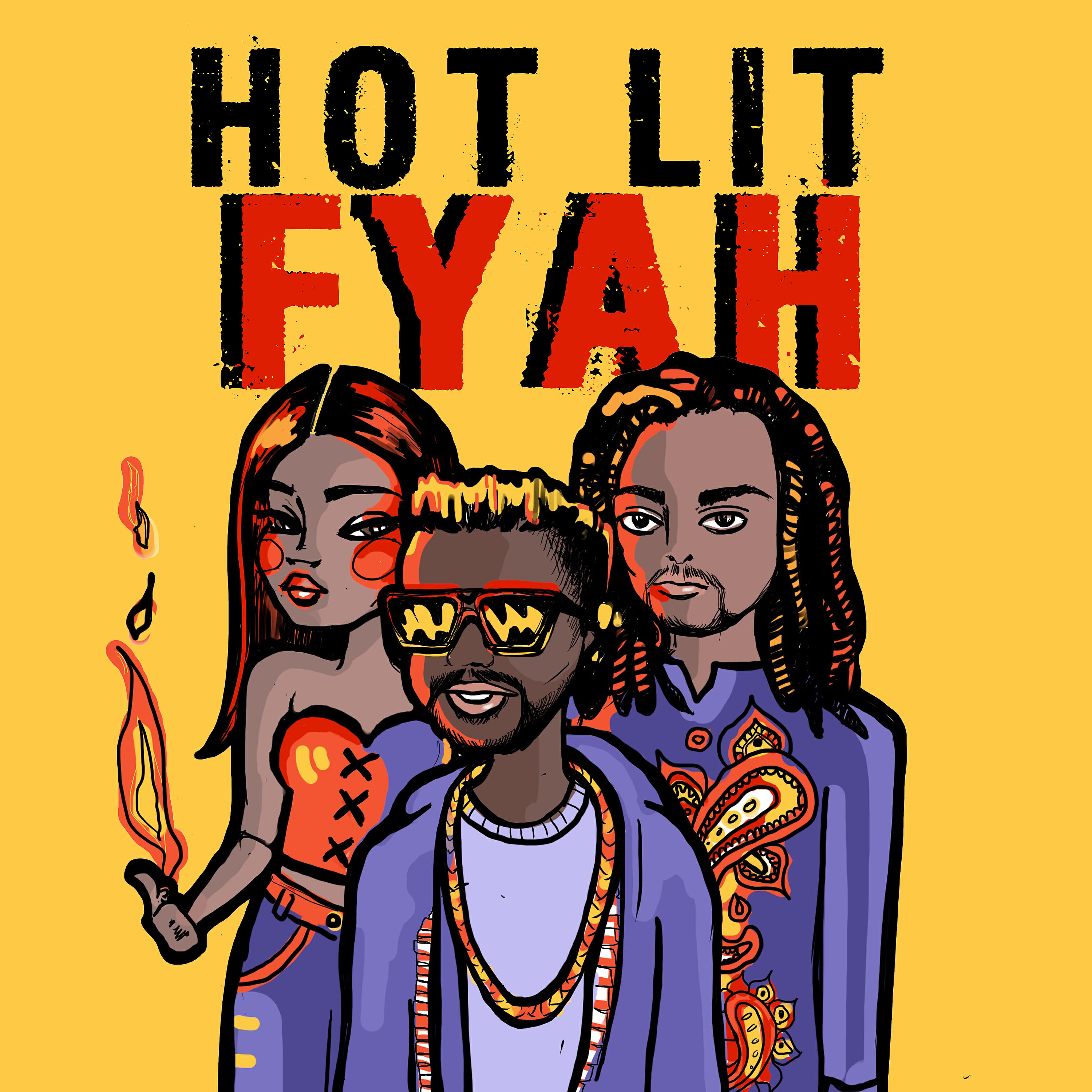 Релиз Hot Lit Fyah